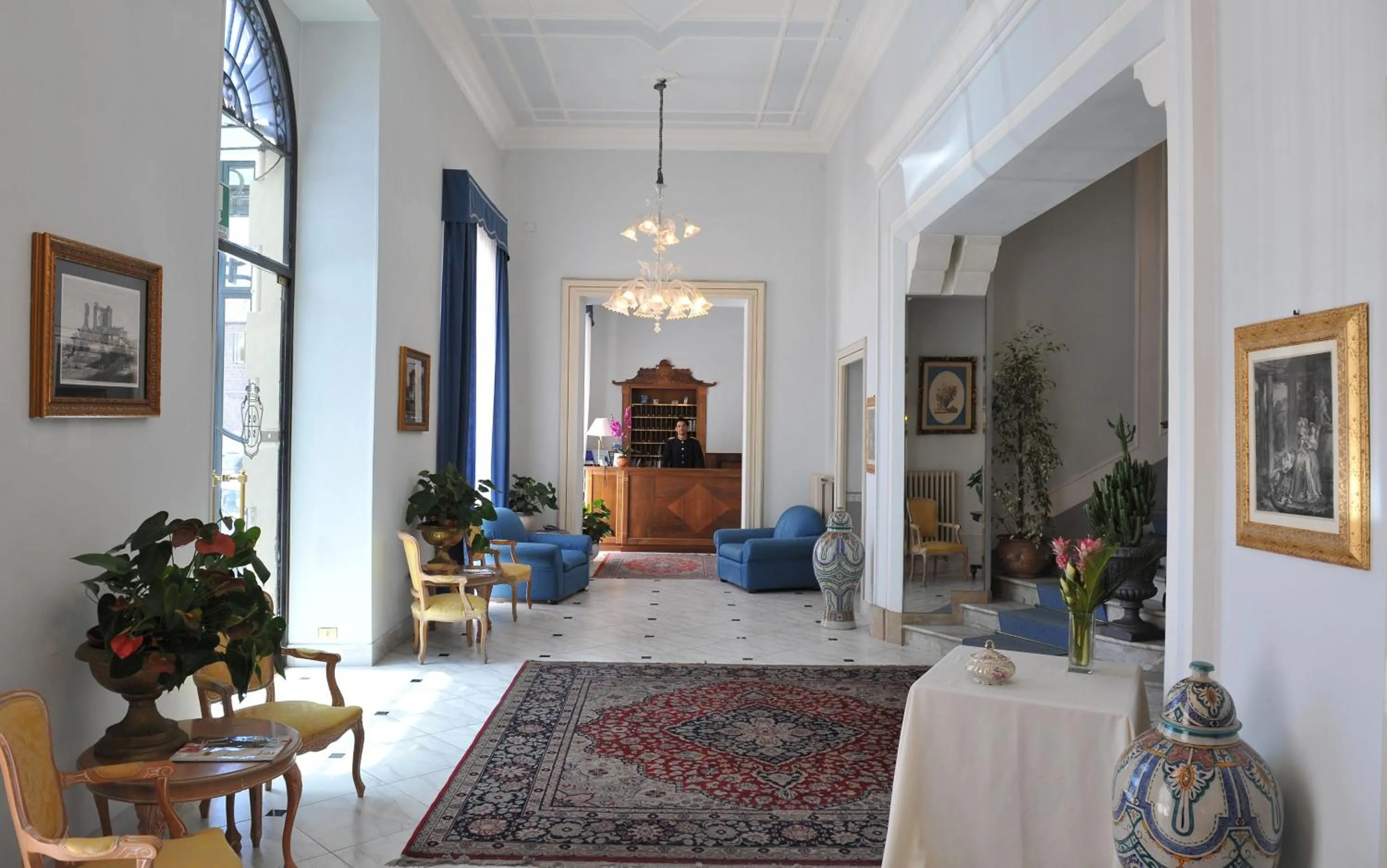 Lobby or reception in Grande Albergo Quattro Stagioni