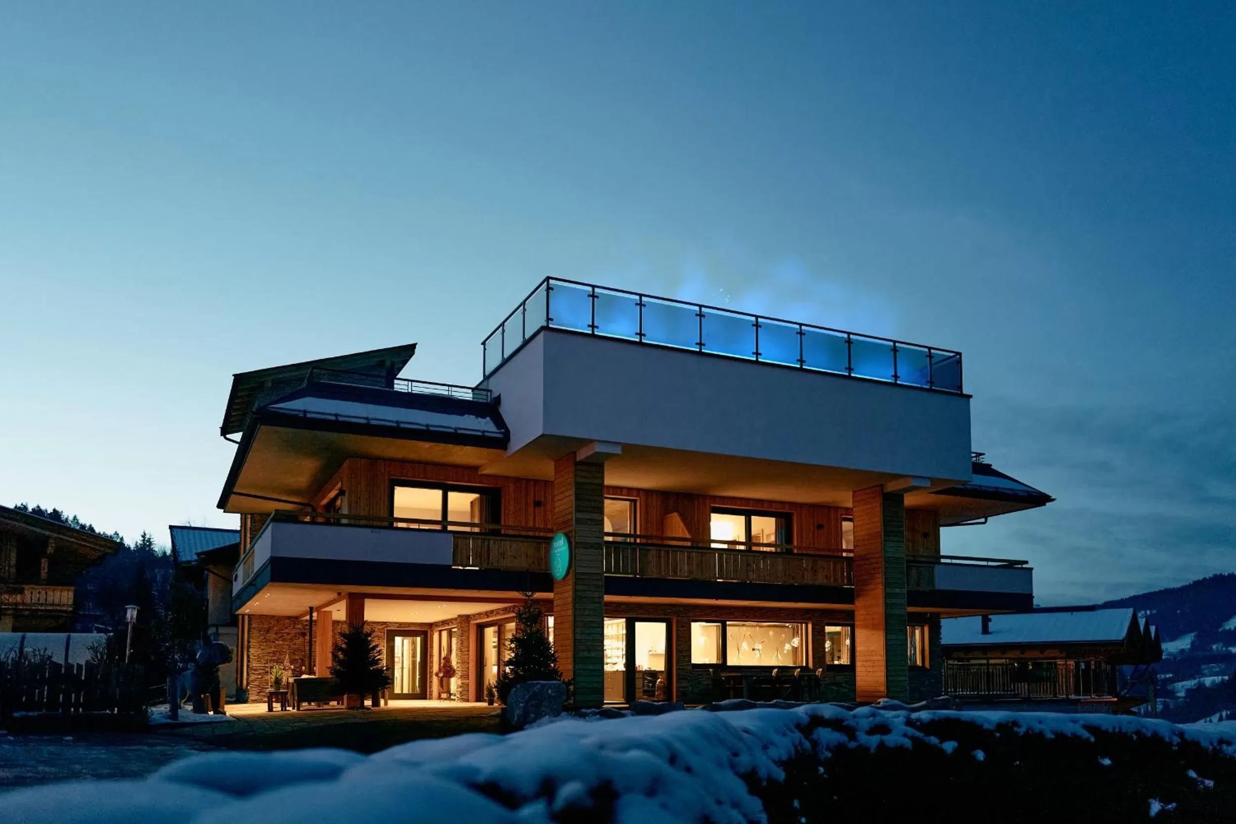 Property building, Winter in Home suite home