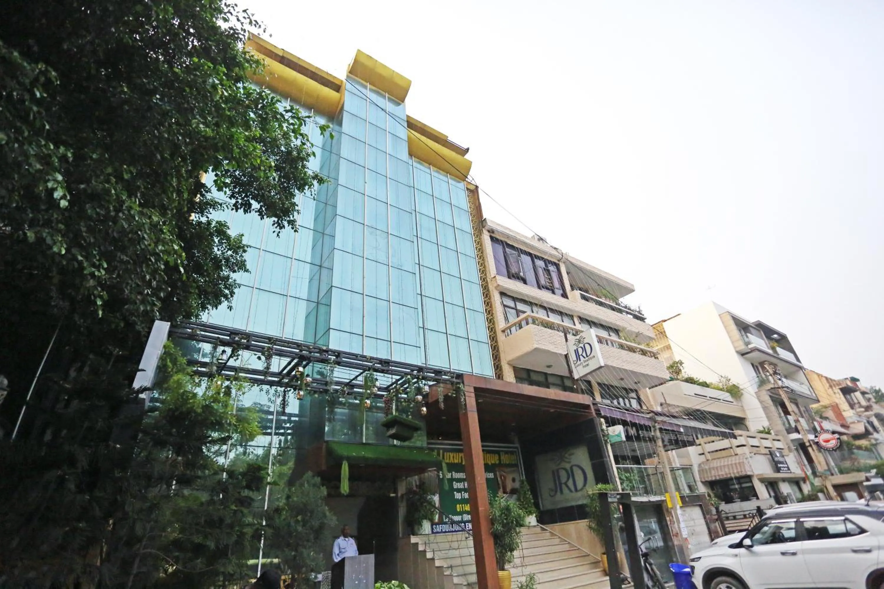 Property building in JRD Luxury-Business Hotel