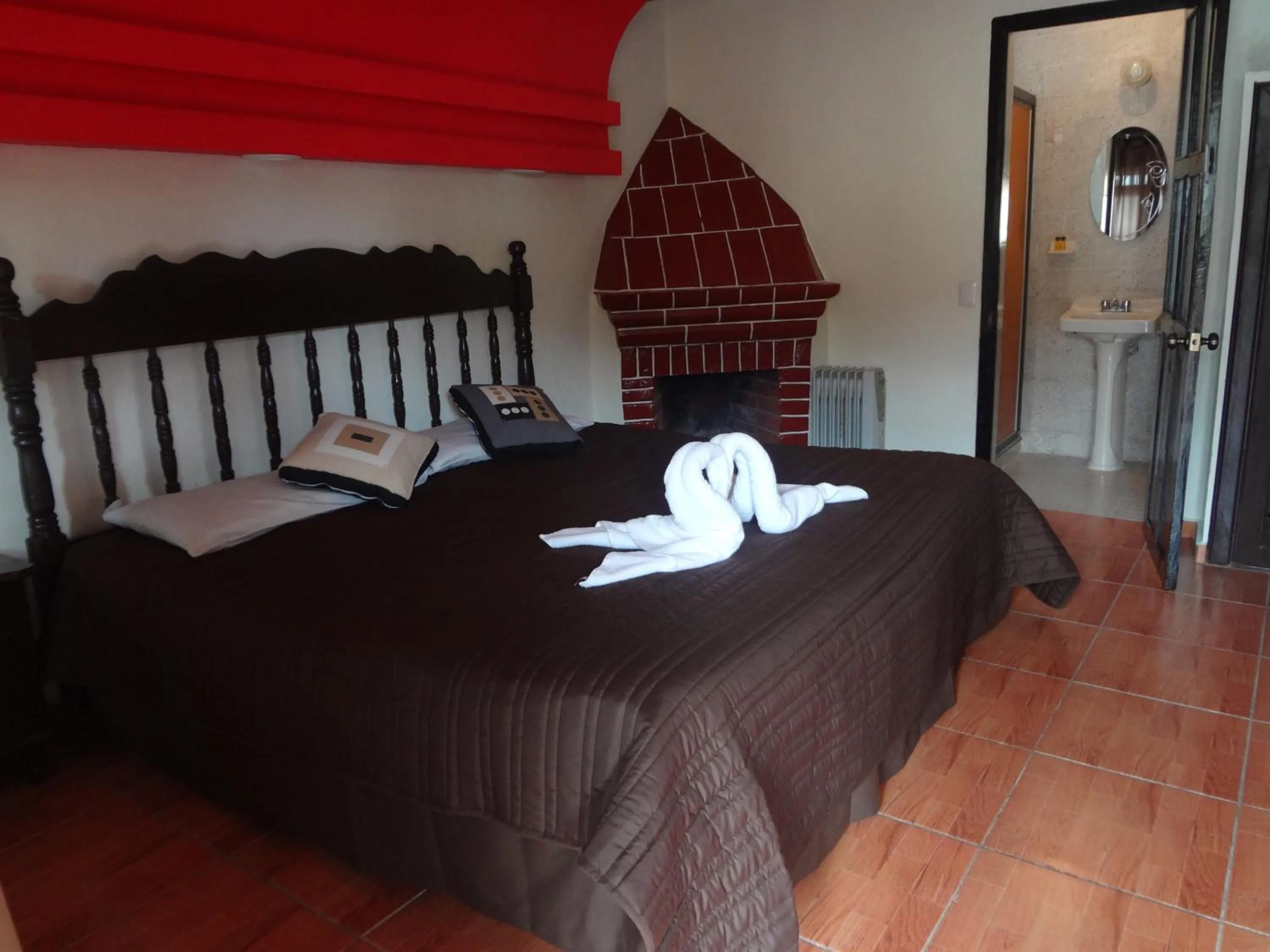 Bed in Hotel D’Monica