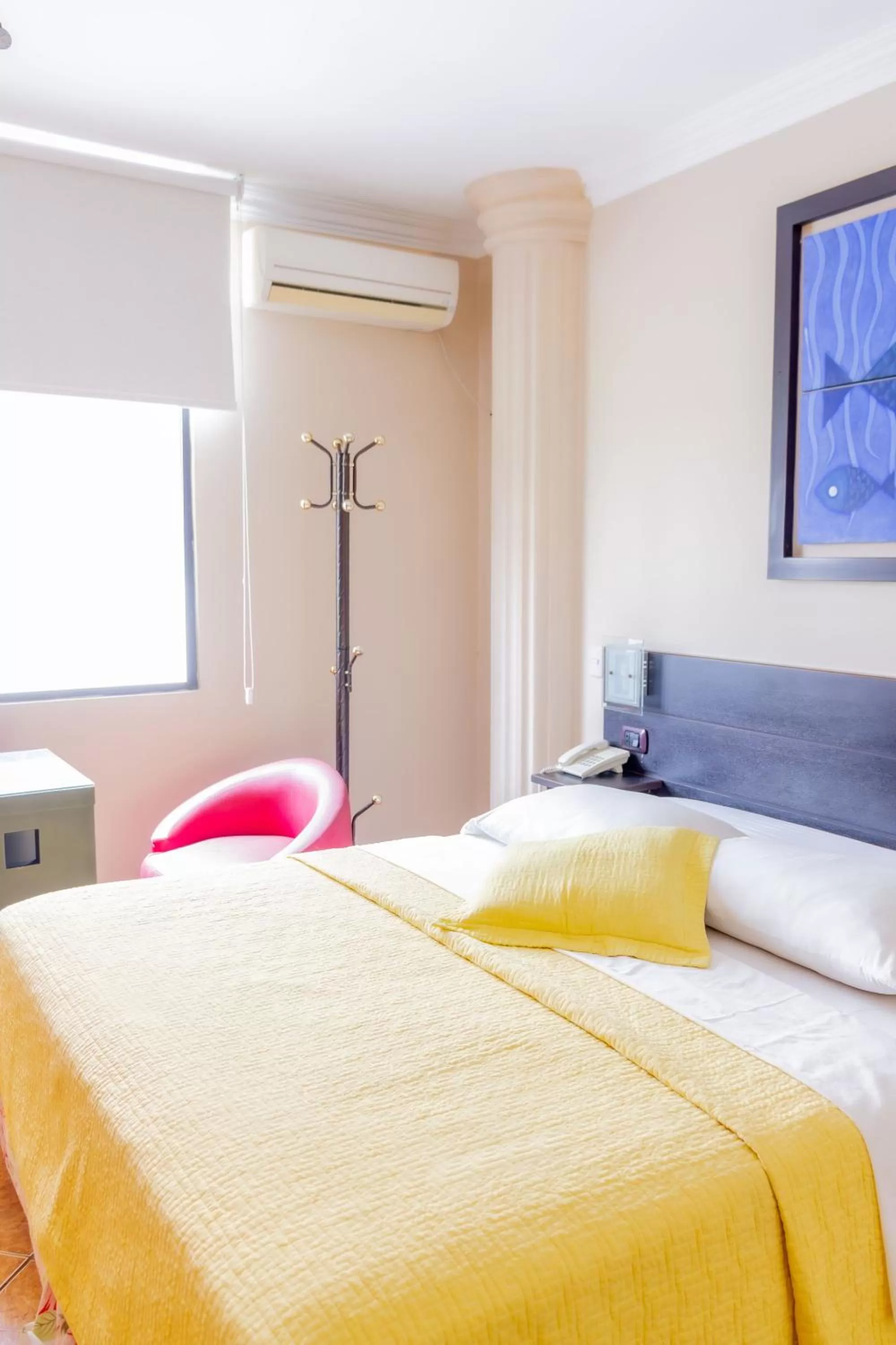 Bed in Hostal Antares