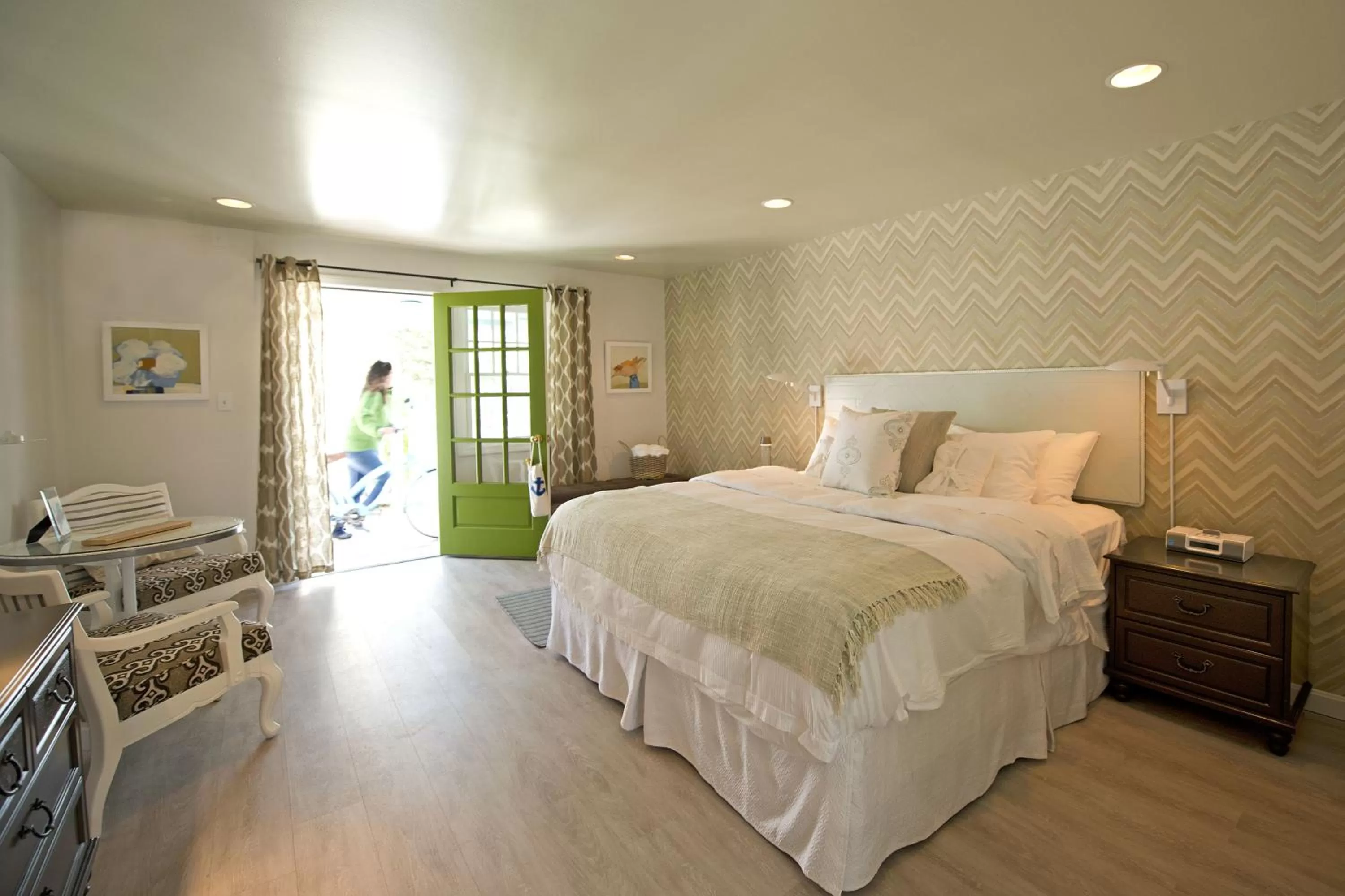 Bed in The Lodge on the Cove