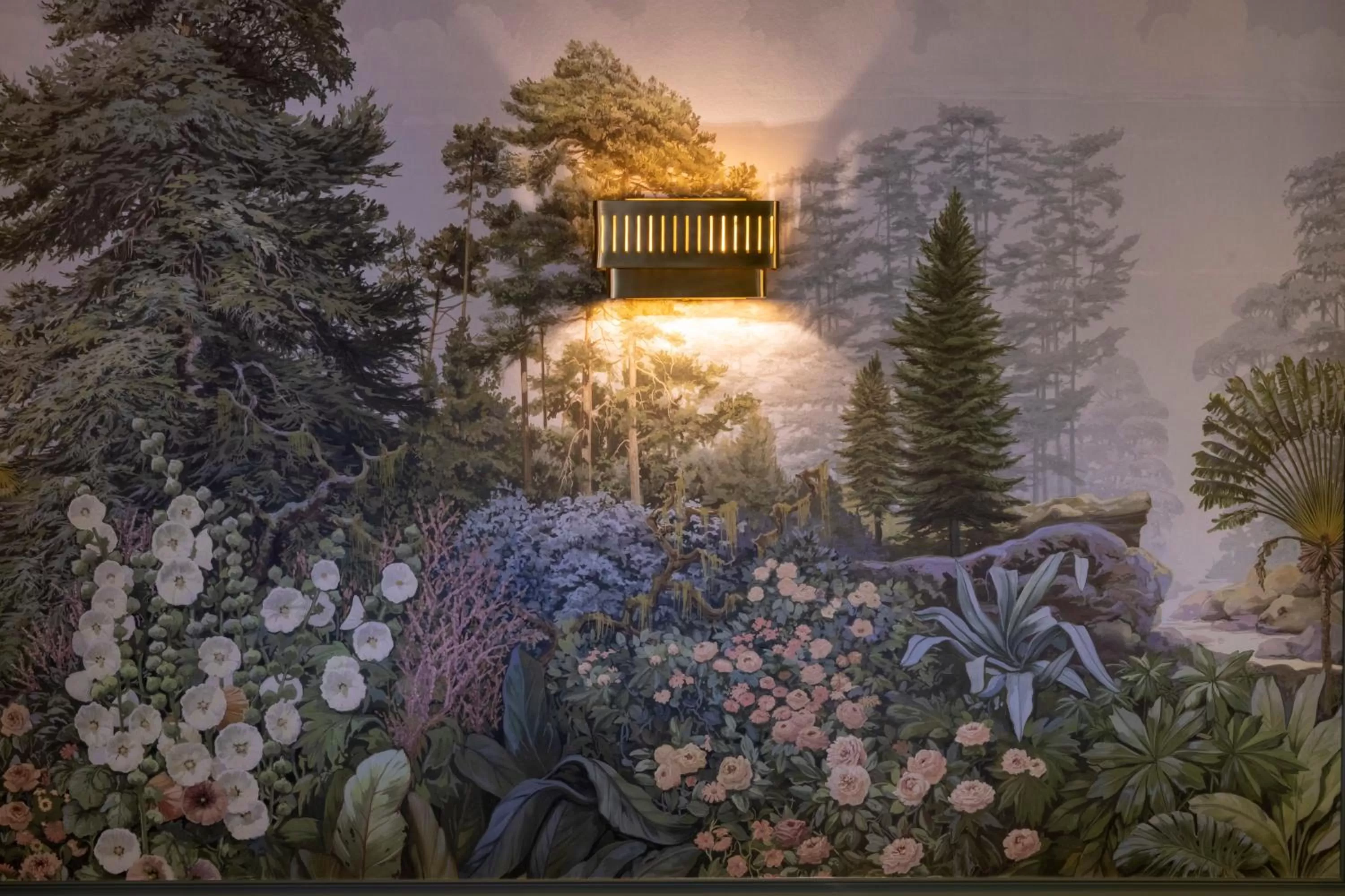 Decorative detail in Hotel Bloum