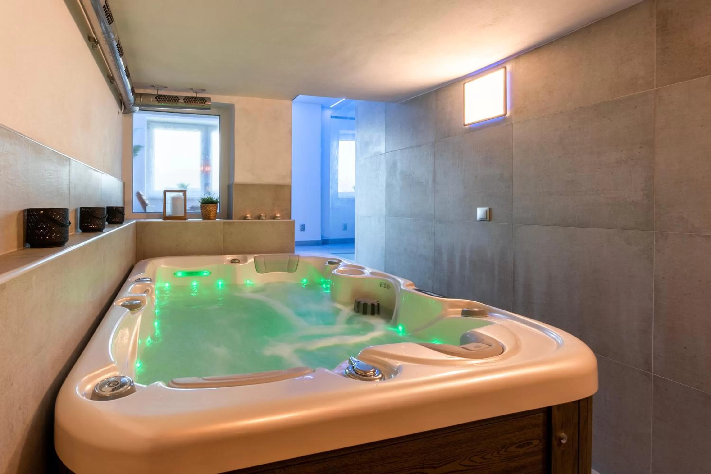 Spa and wellness centre/facilities in Wellness Apartmány Vila Republika