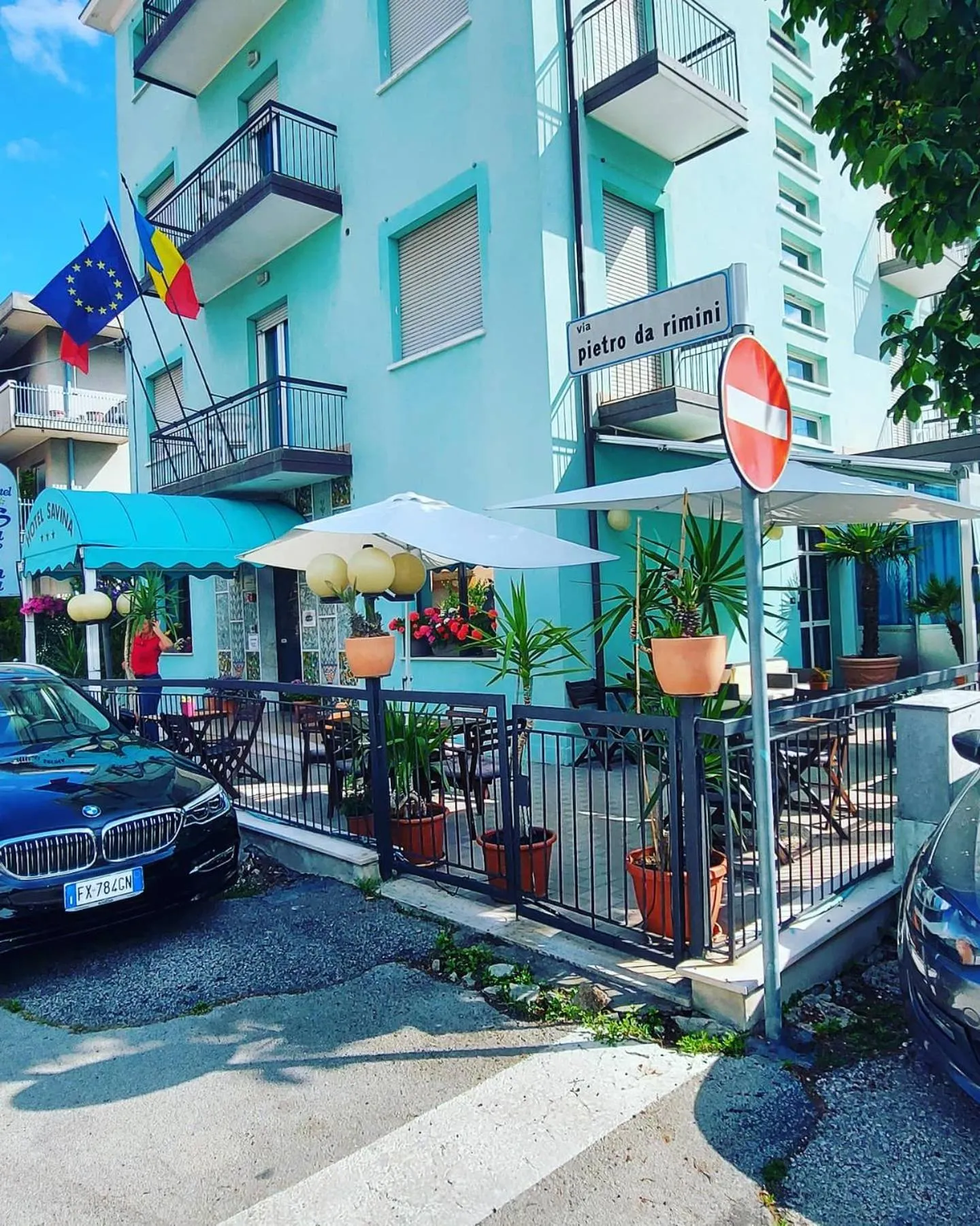 Property building in Hotel Savina