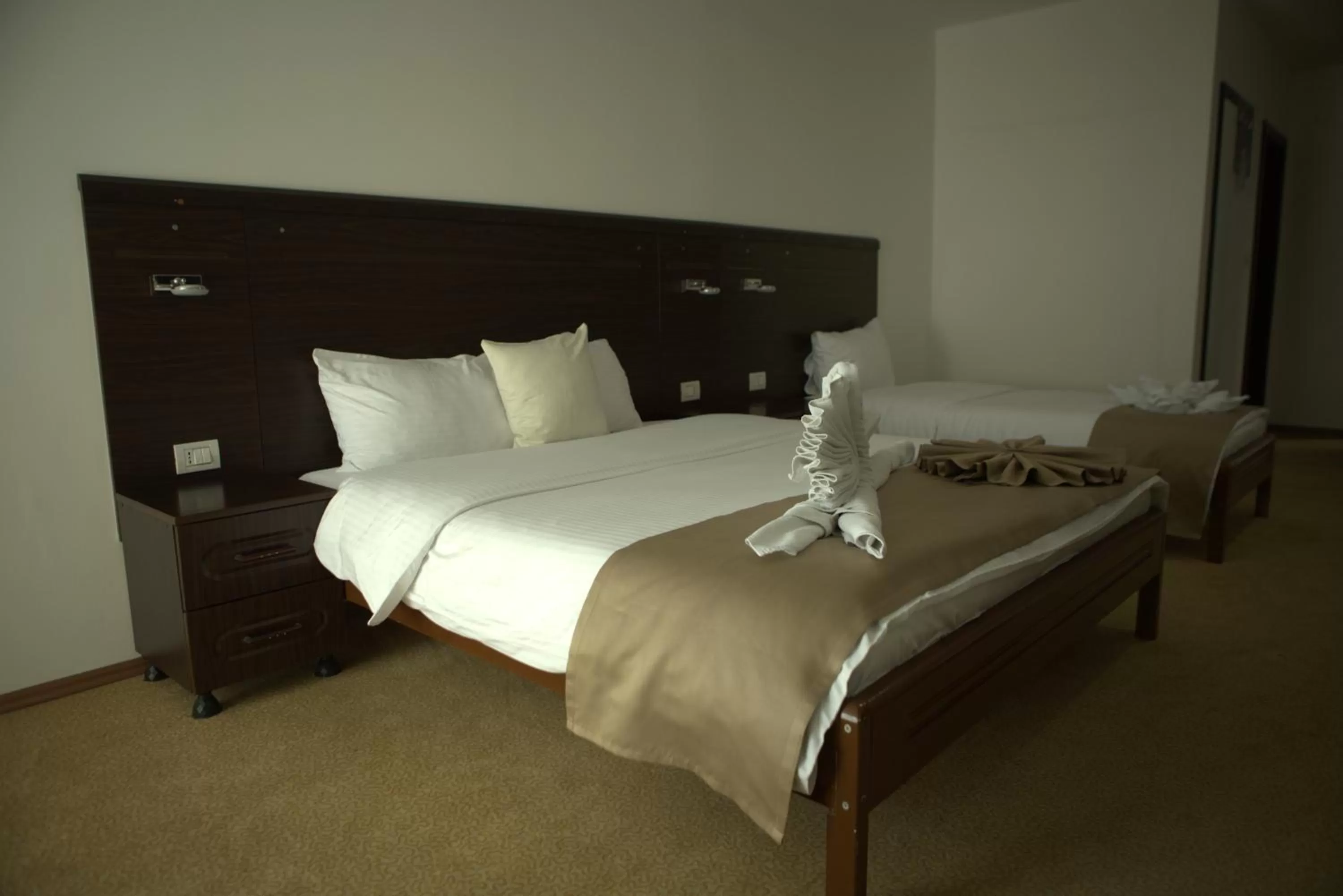 Bed in Arabella Hotel