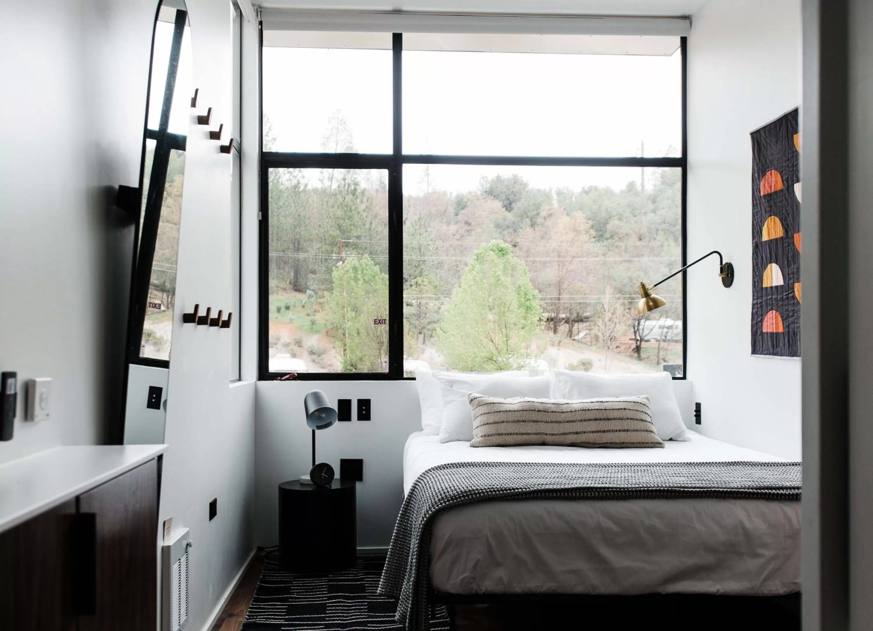 Bed in AutoCamp Yosemite