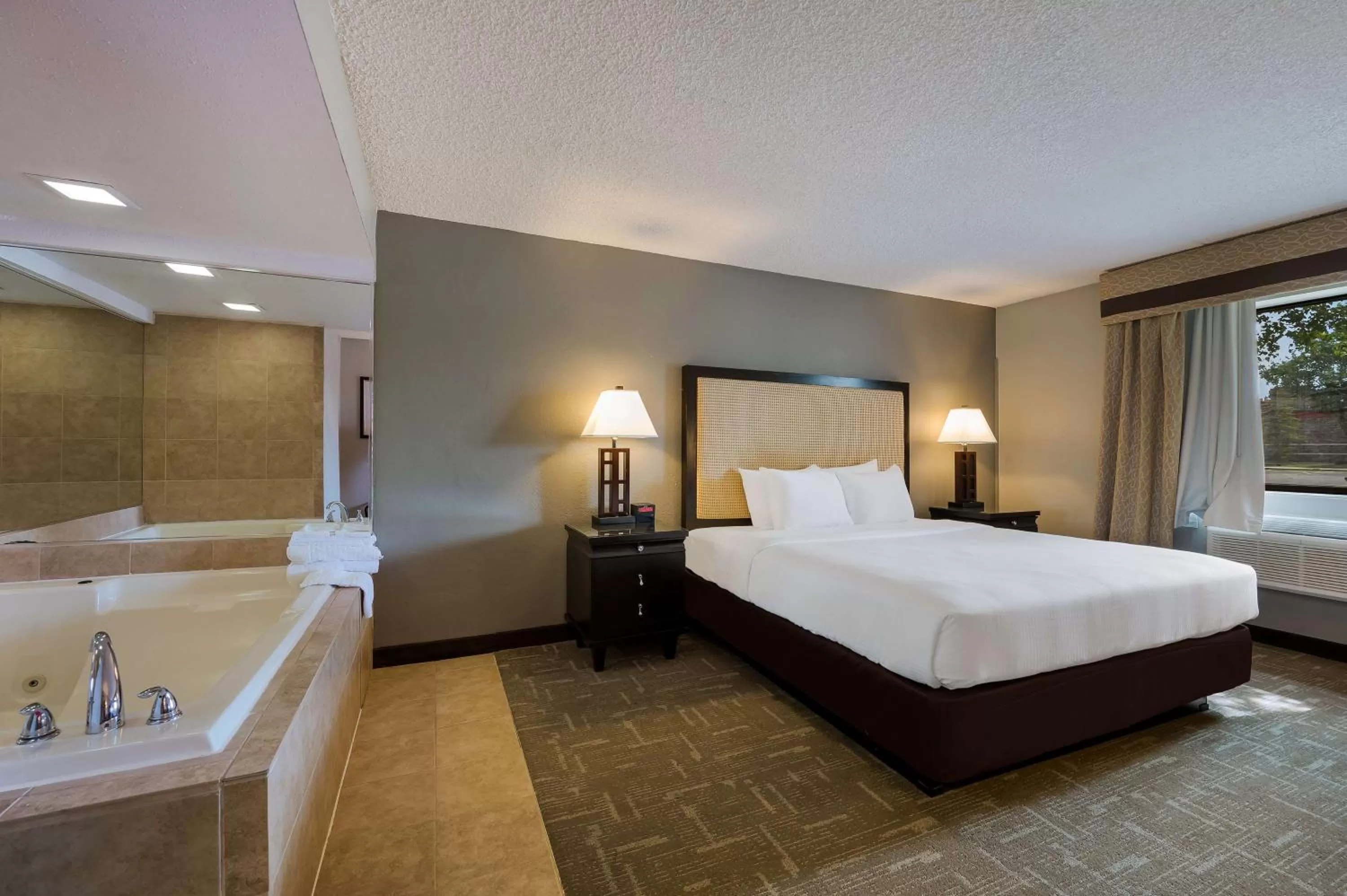 King Suite with Spa Bath - First Floor in Best Western Detroit Livonia