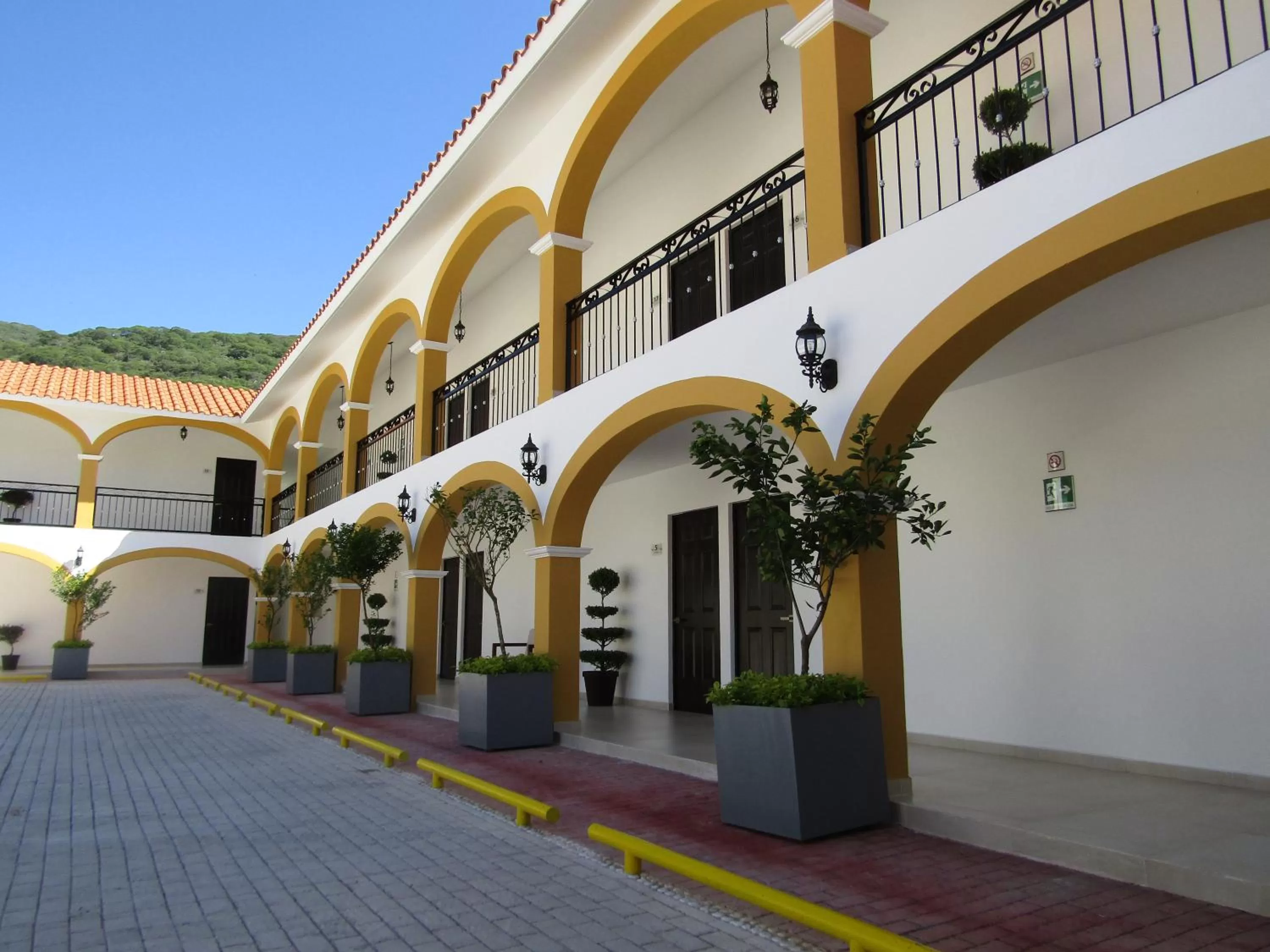 Property building in Casa Blanca Hotel