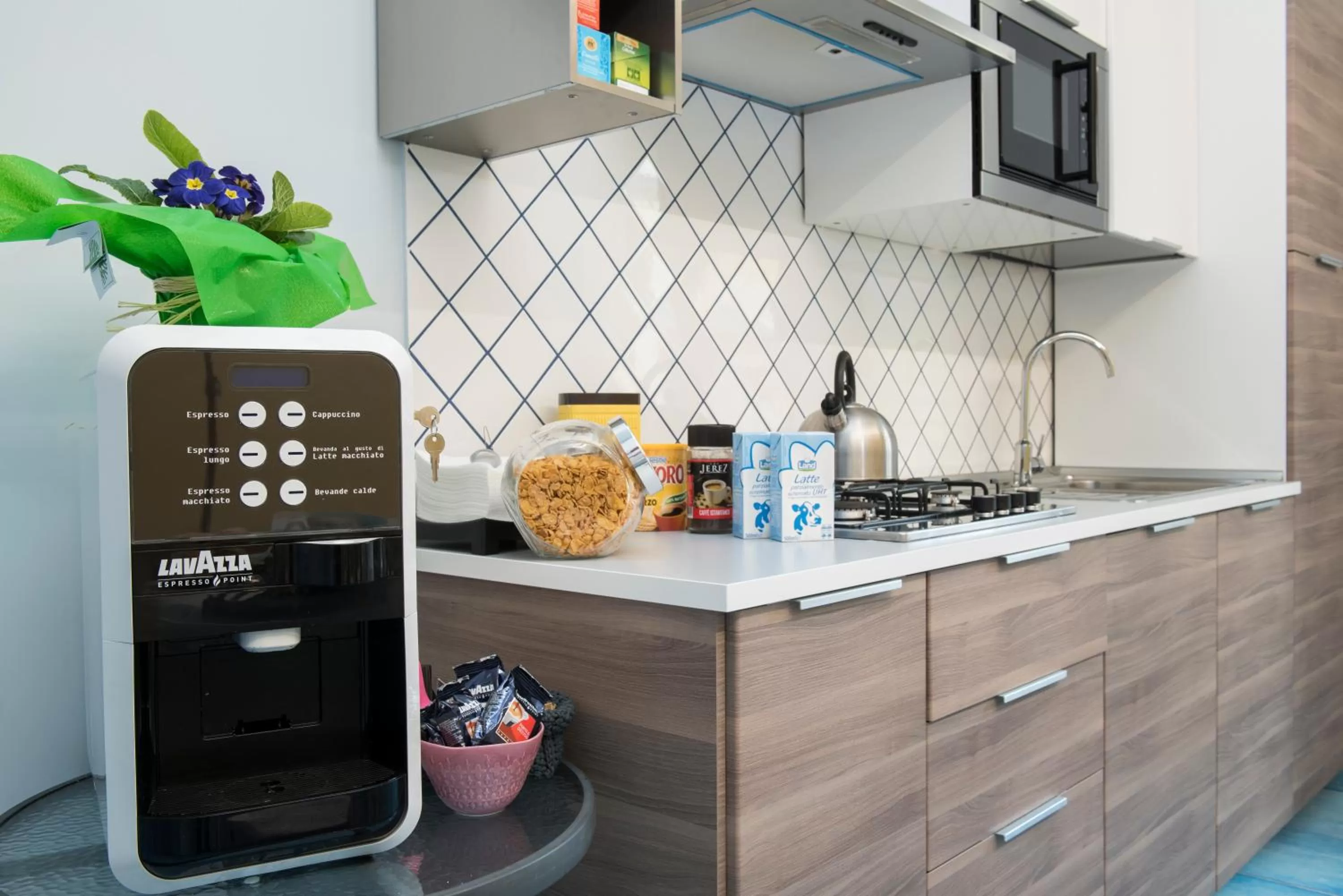 Kitchen or kitchenette in CAPRI B&B