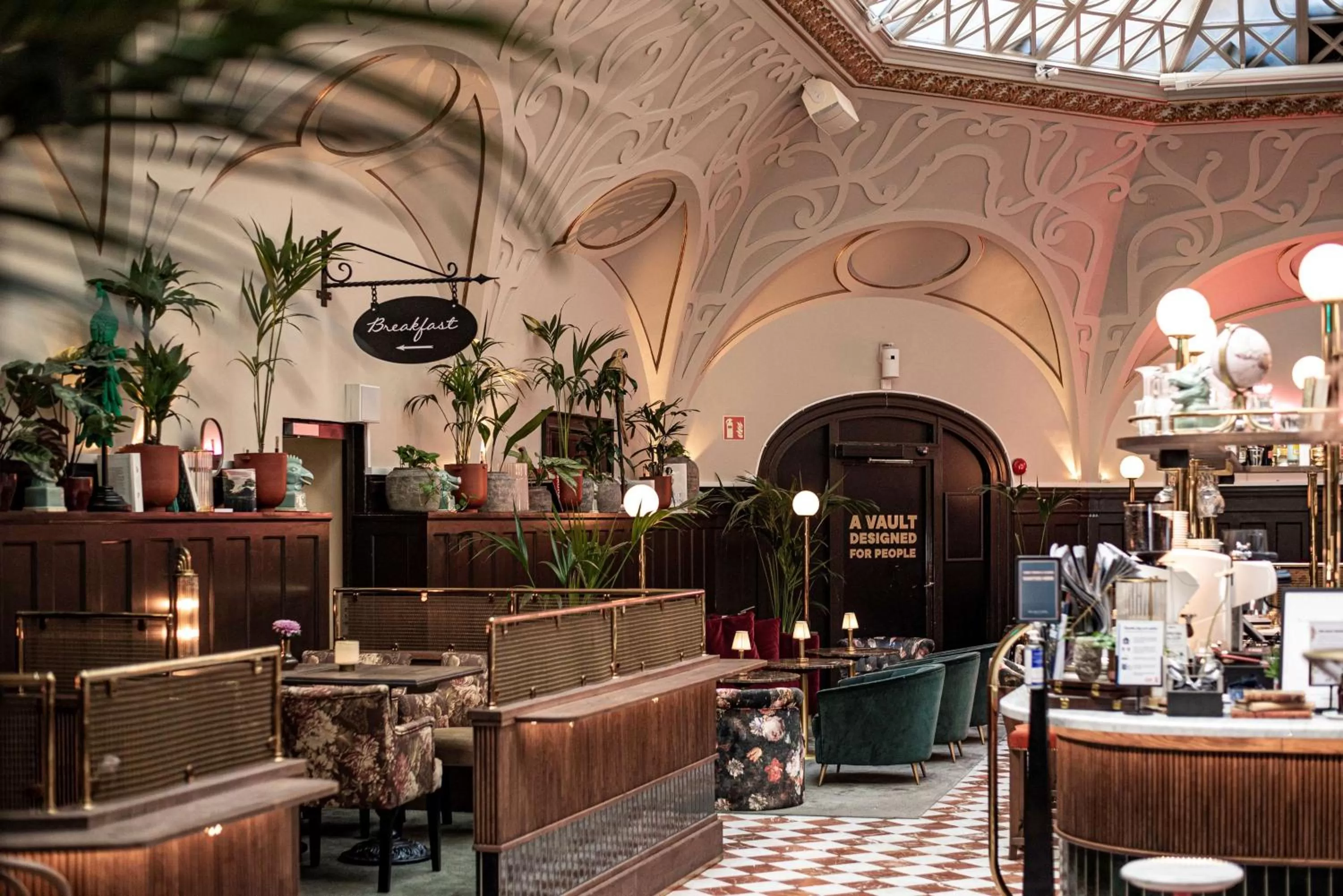 Lobby or reception in The Vault Hotel, WorldHotels Crafted