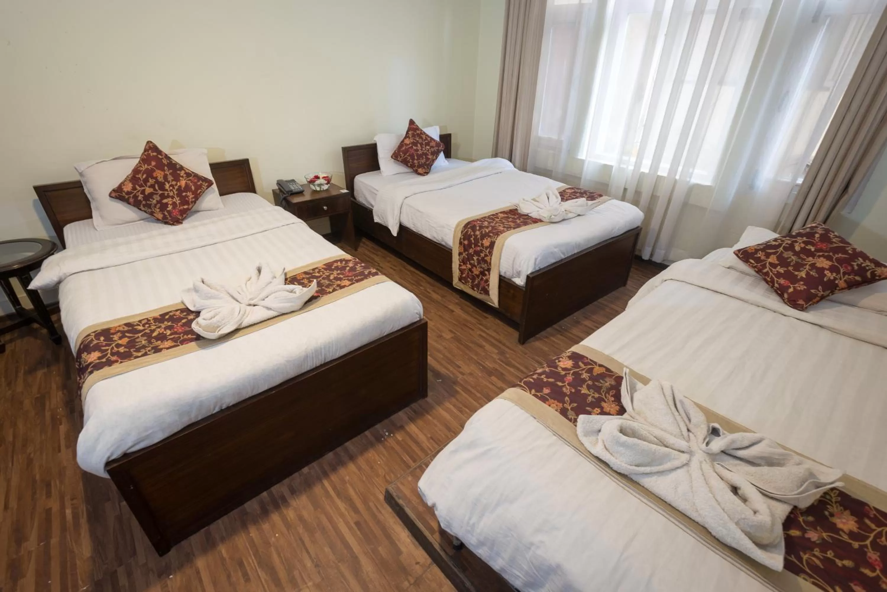 Living room, Bed in Hotel Yambu kathmandu