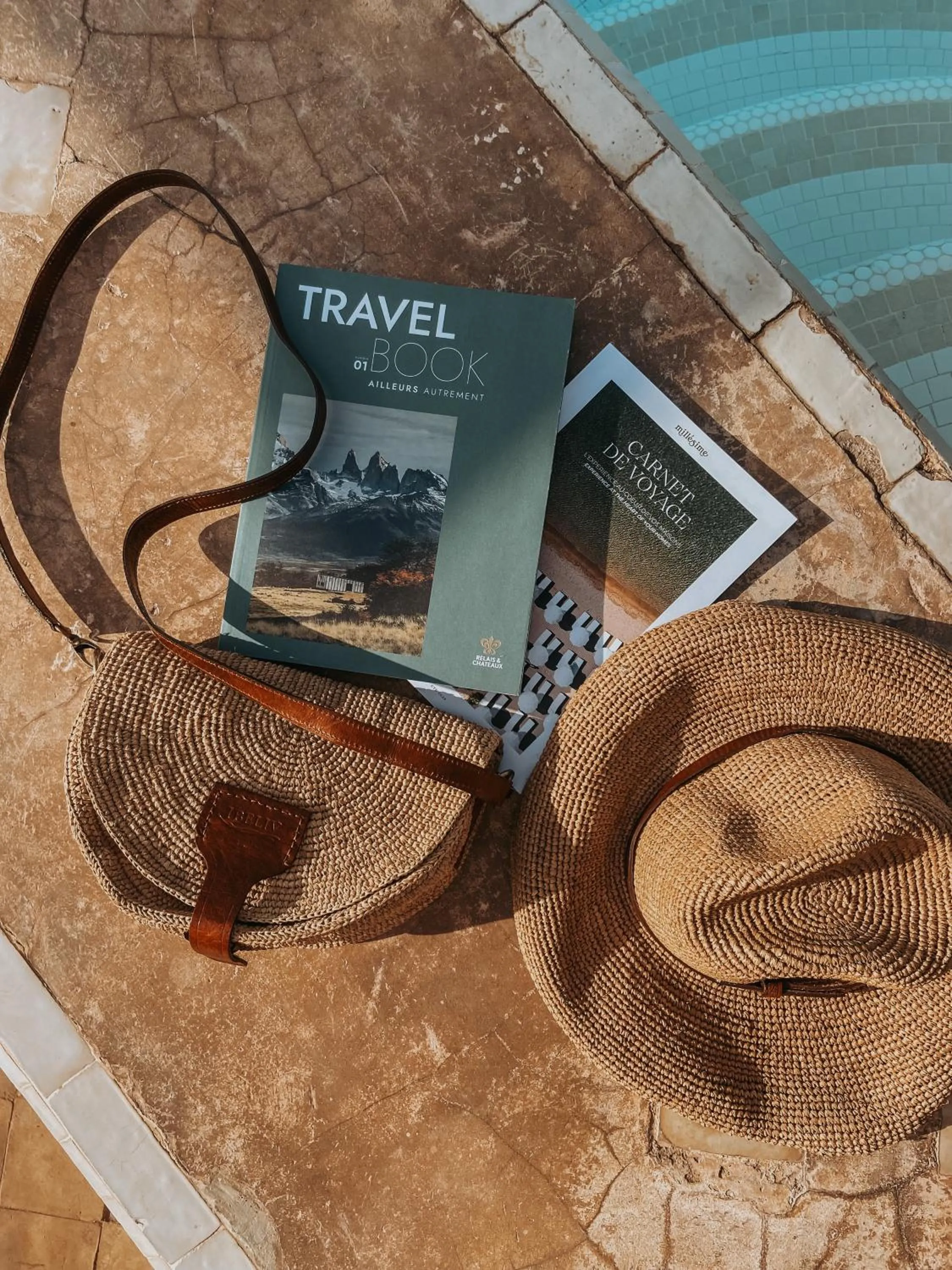 Swimming pool in La Villa des Orangers - Relais & Châteaux