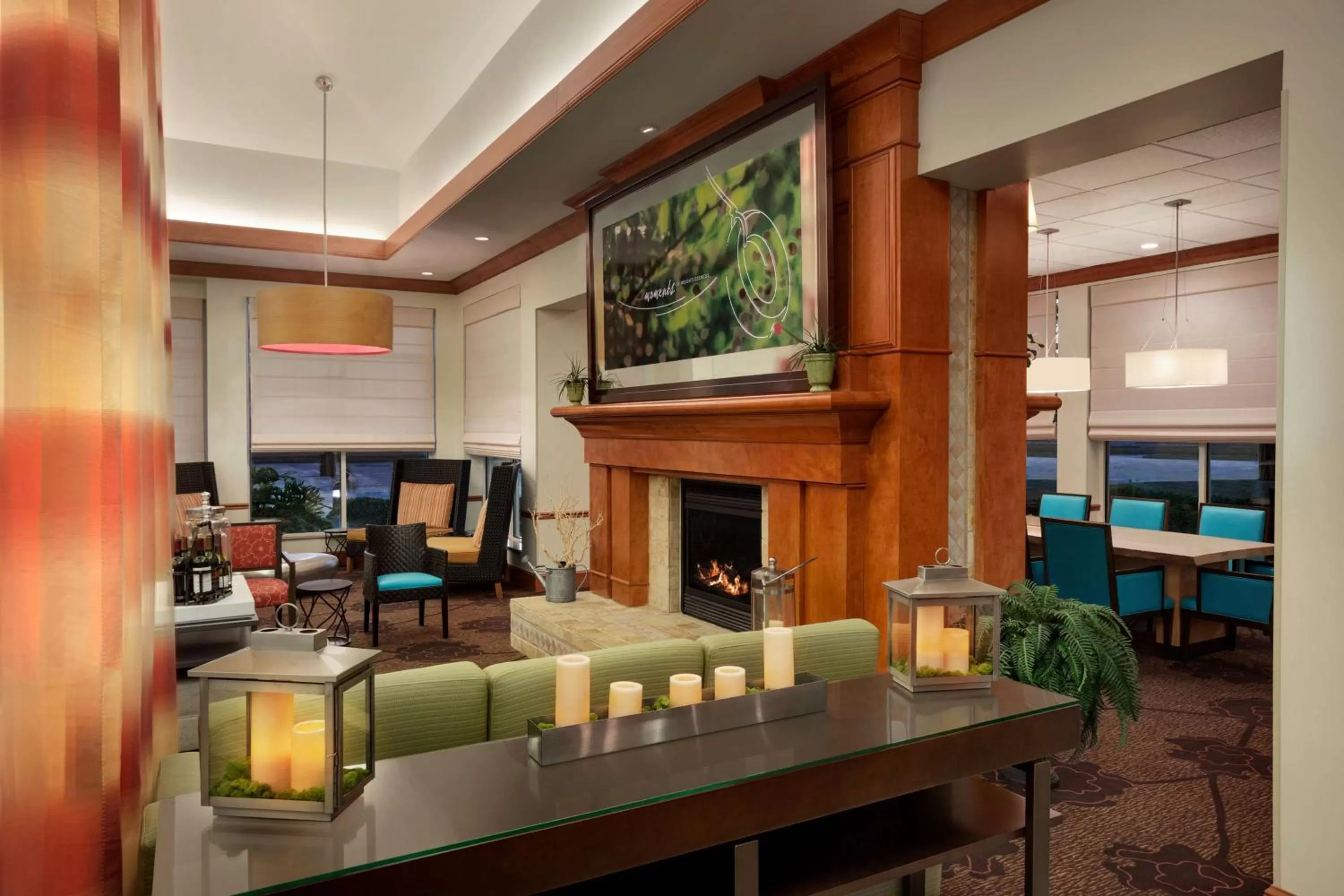 Lobby or reception in Hilton Garden Inn West Monroe