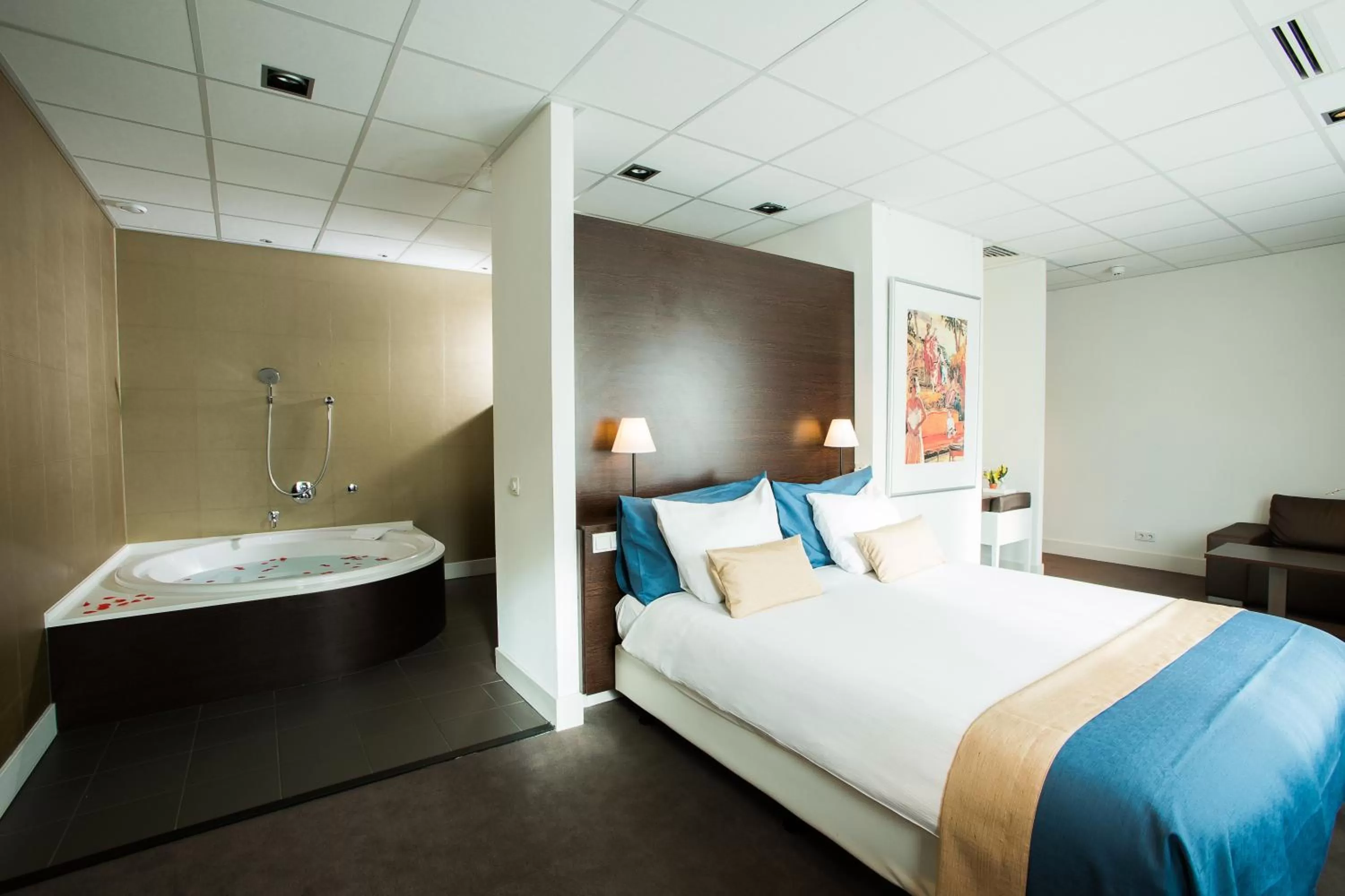 Bedroom, Bed in Hotel & Wellness Zuiver