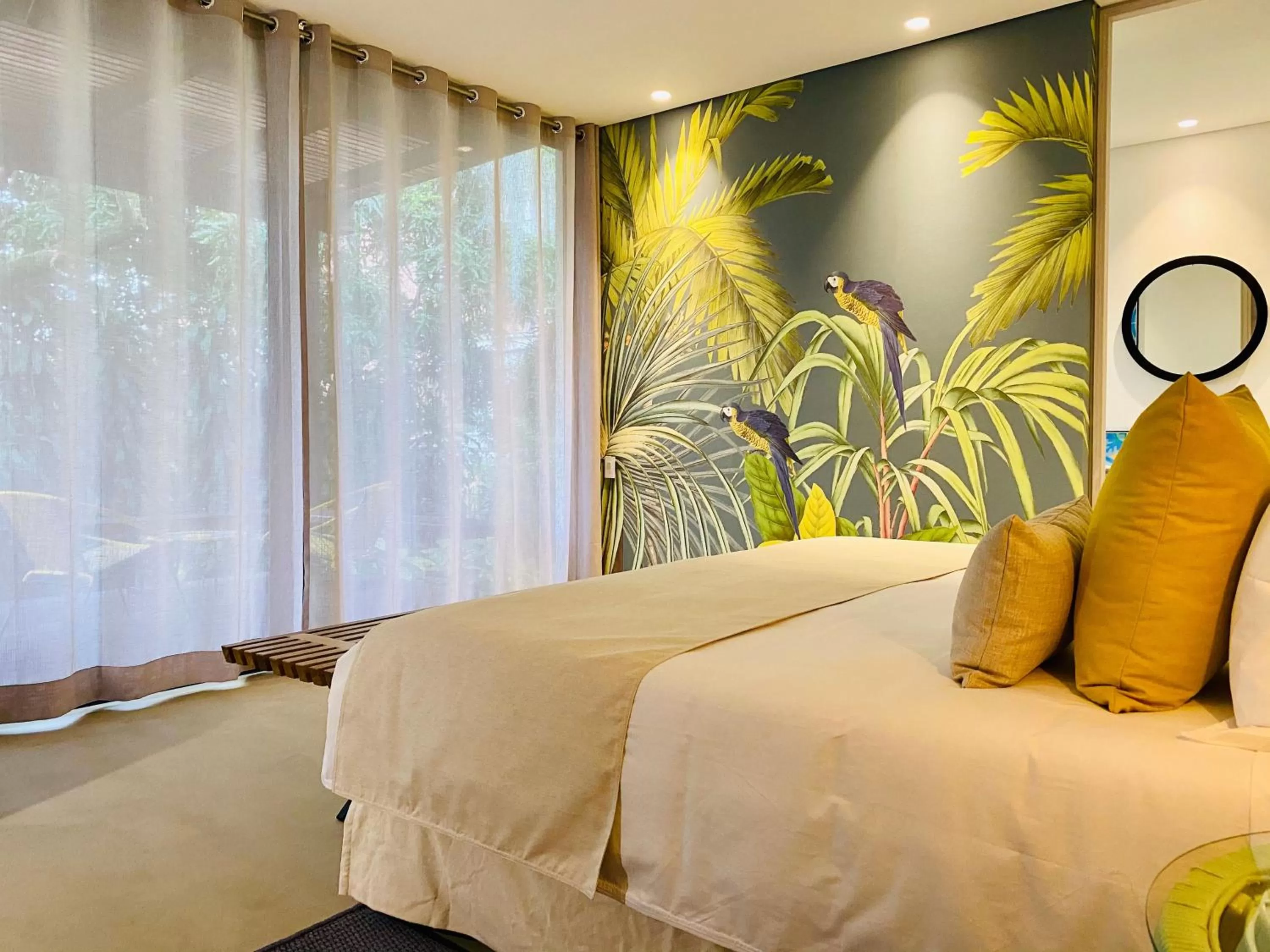 Bed in Patio del Mundo