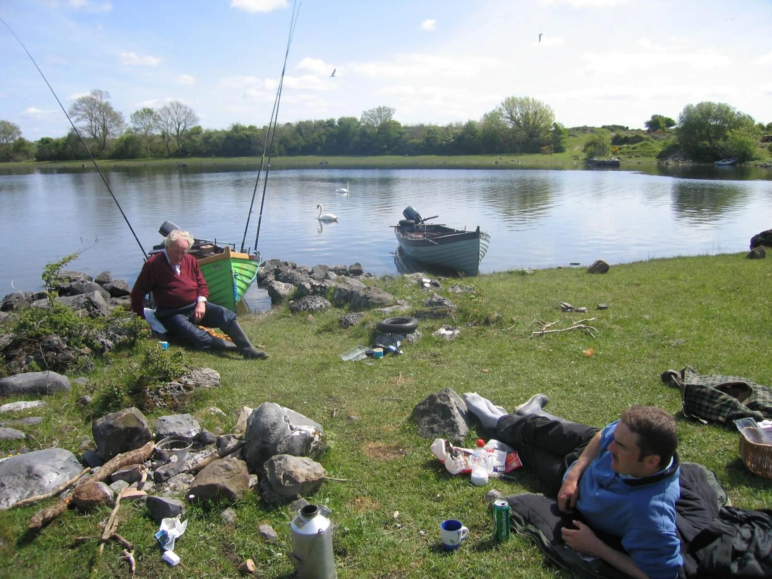 Fishing in The Waterfront House Country Home