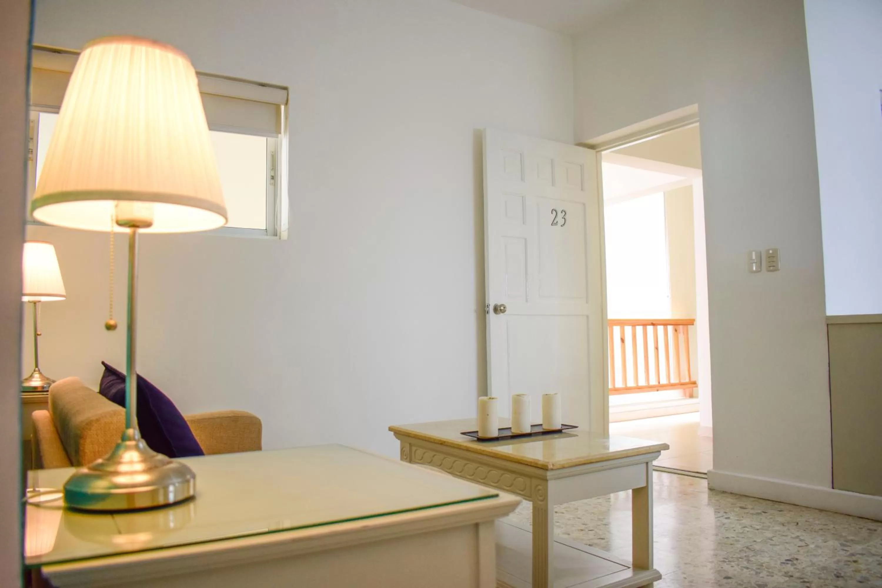Living room in Hotel Checkin El Cortecito Beach