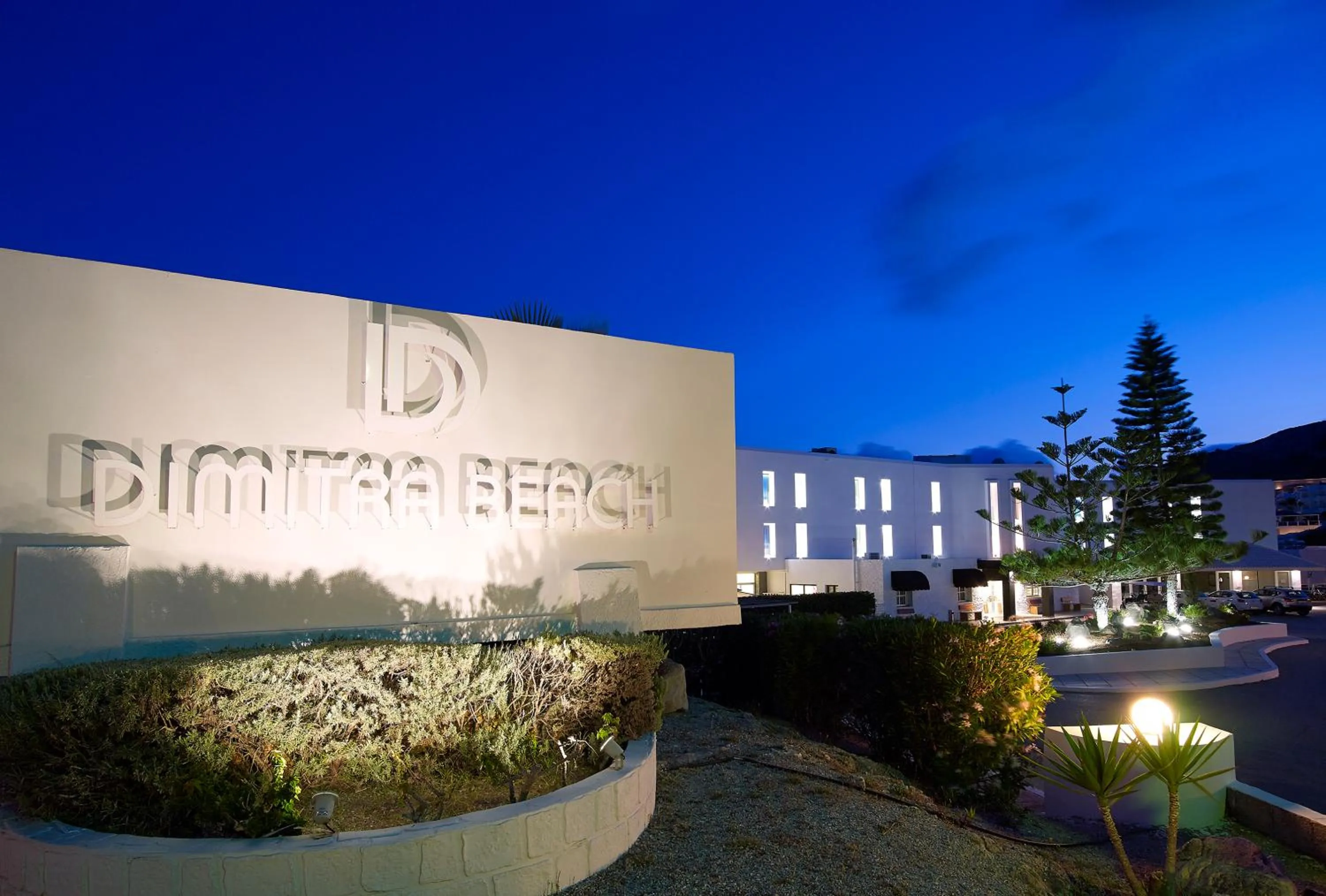Facade/entrance in Dimitra Beach Hotel & Suites