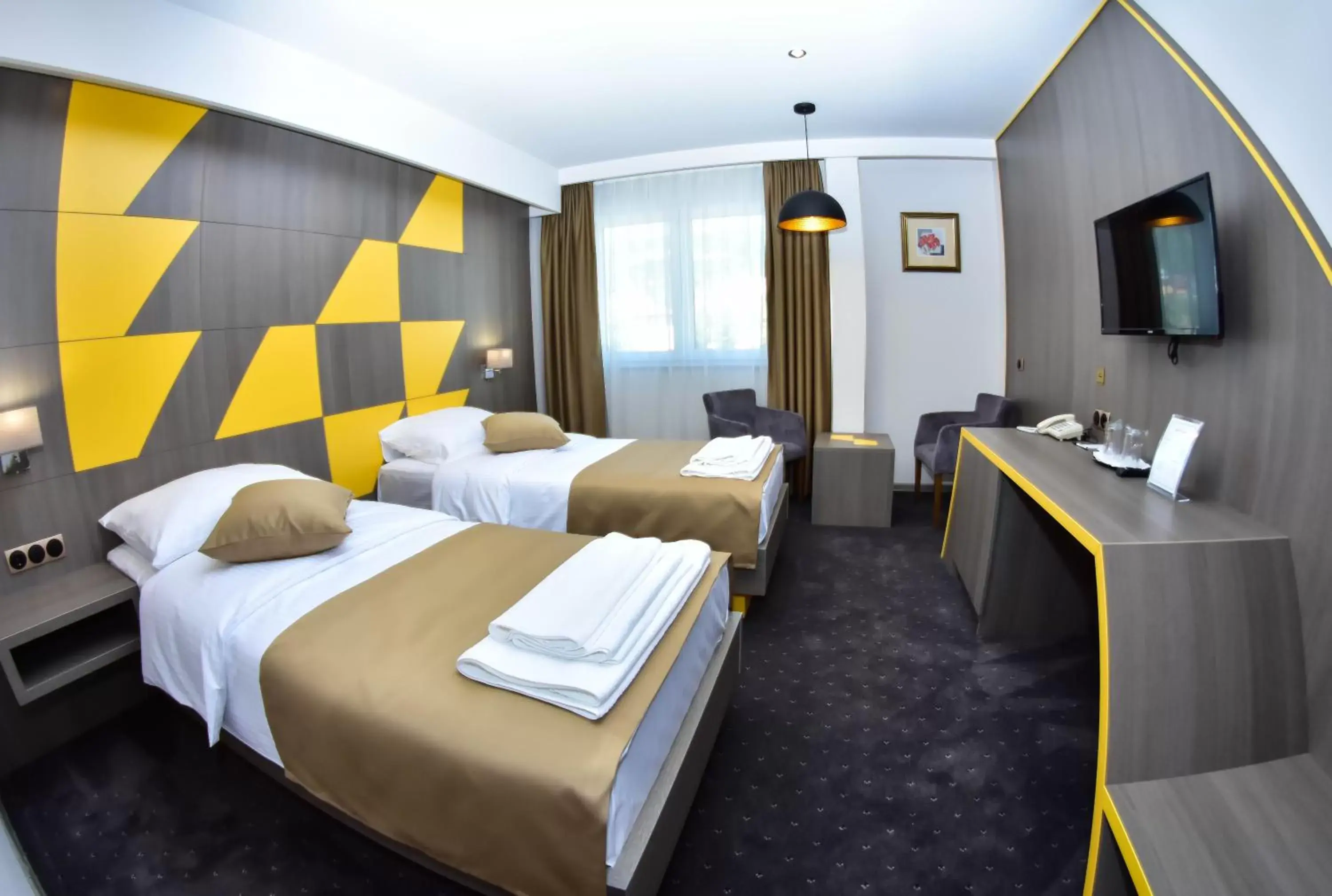 Twin Room in Hotel Ključ Twin Room in Hotel Ključ