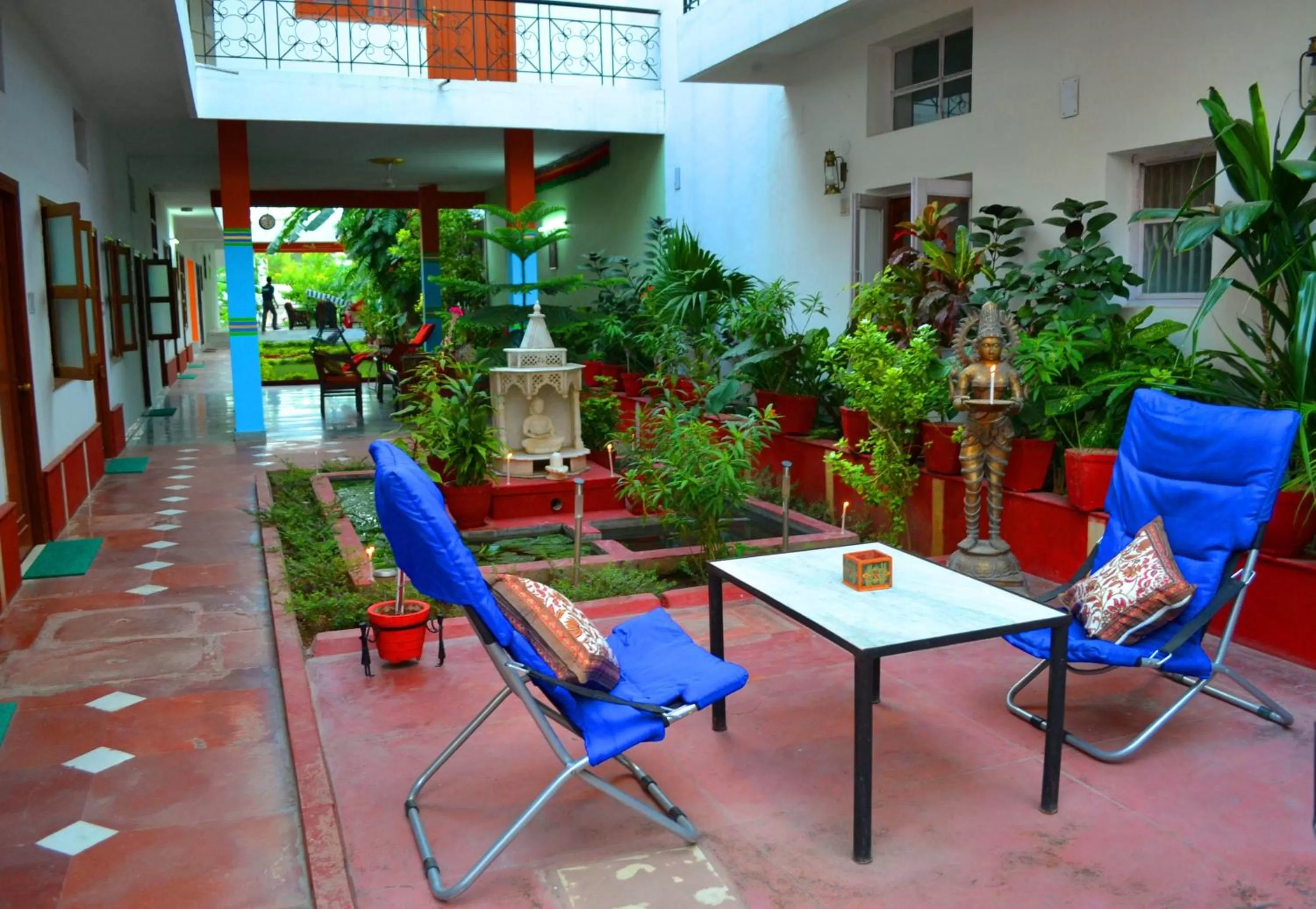 Patio in Hotel Harmony