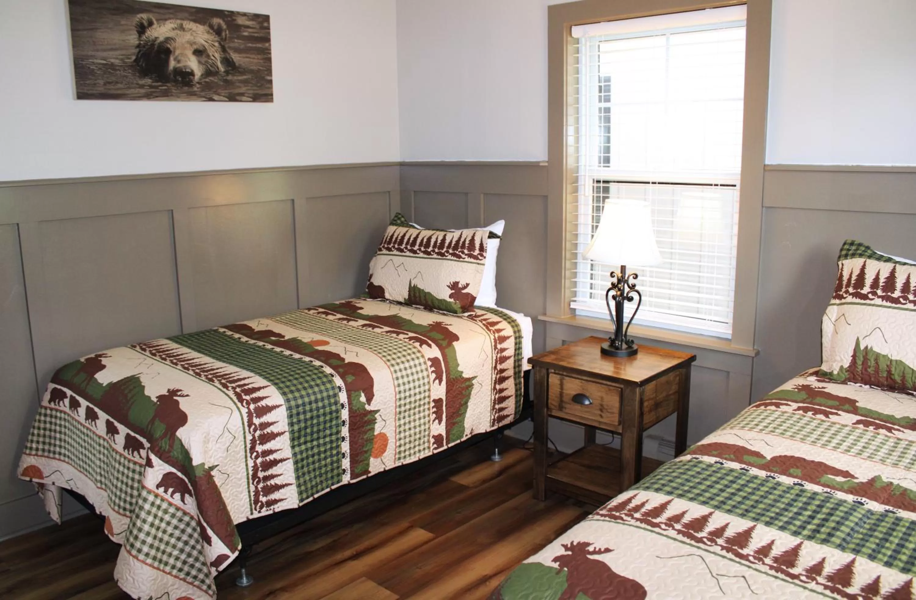 Bed in Bayside Resort, Lake George NY