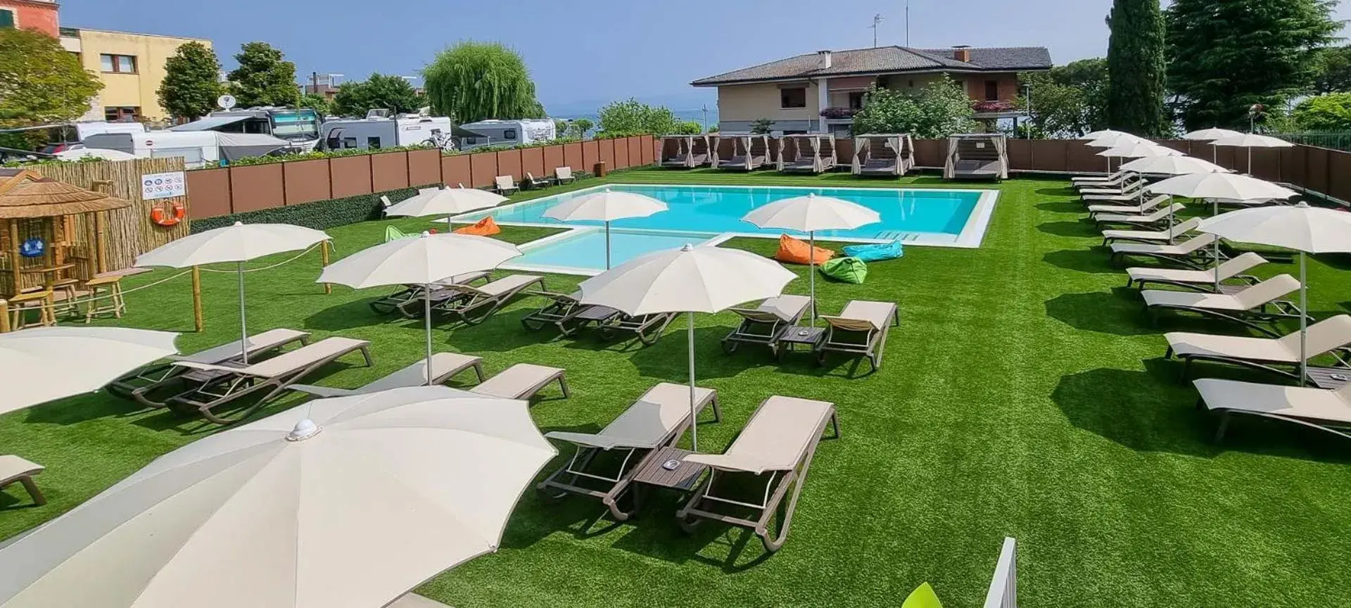 Junior Suite with Pool View in Hotel Puccini Junior Suite with Pool View in Hotel Puccini