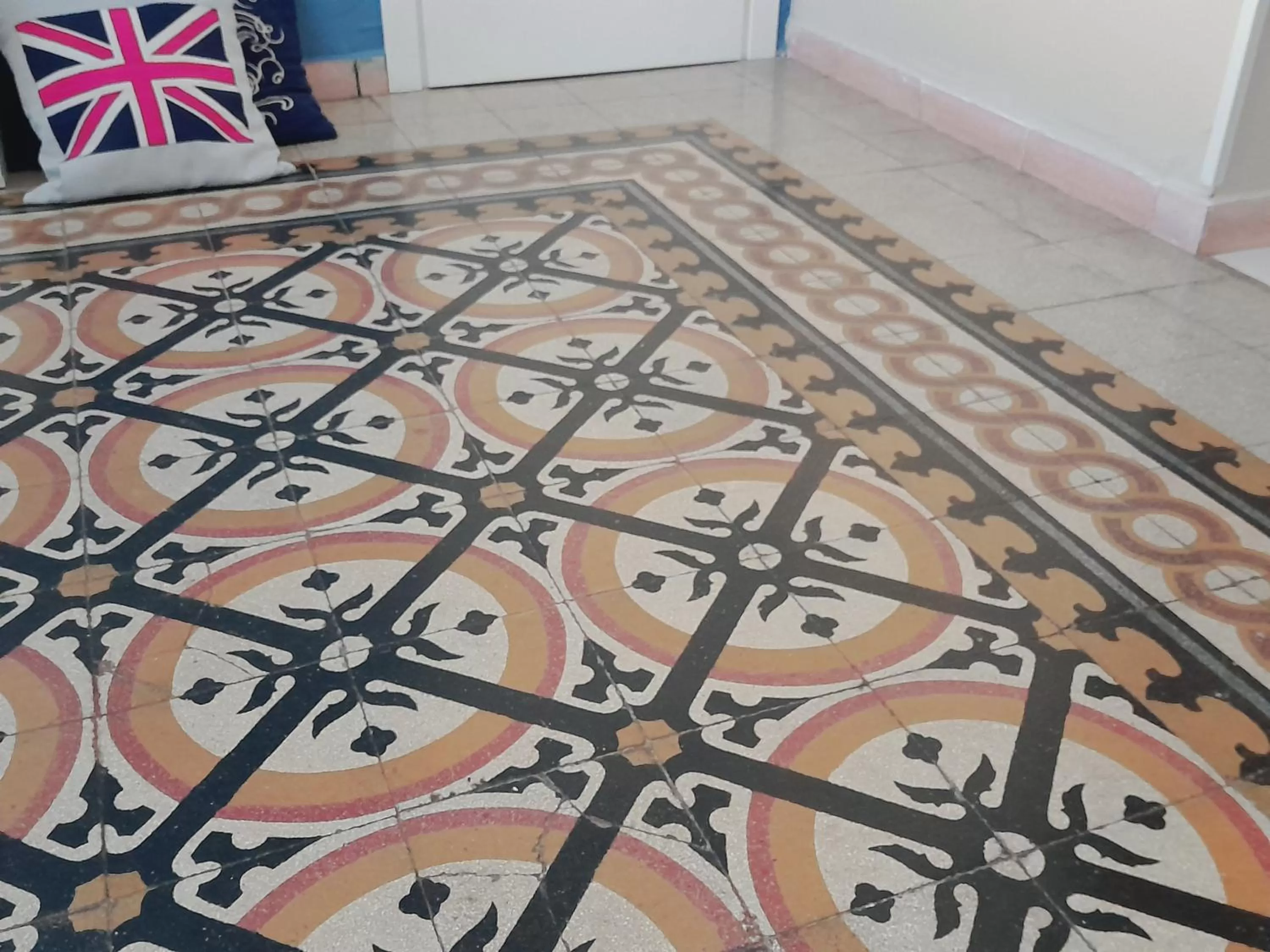 Decorative detail in Lavilletta B&B