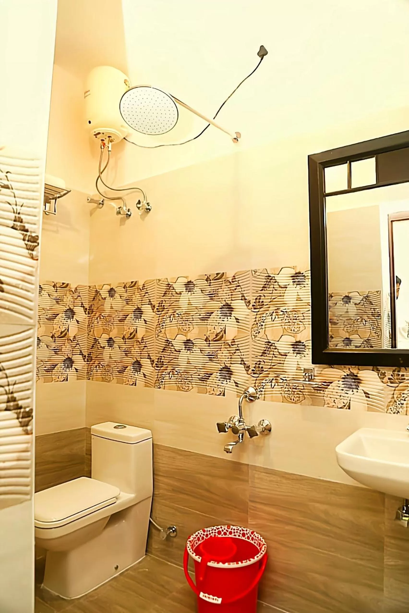 Bathroom in Hotel RK - Temple Stay