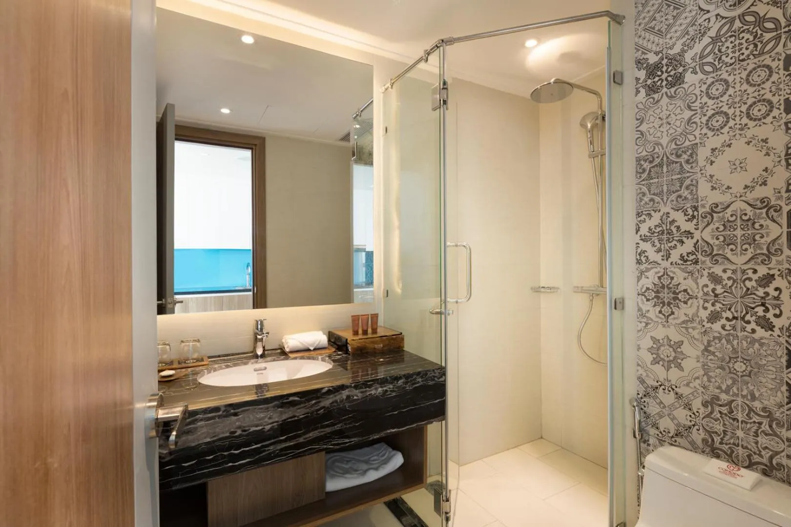 Shower in Comodo Nha Trang Hotel