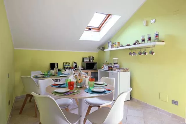 Communal lounge/ TV room in B&B Portanova