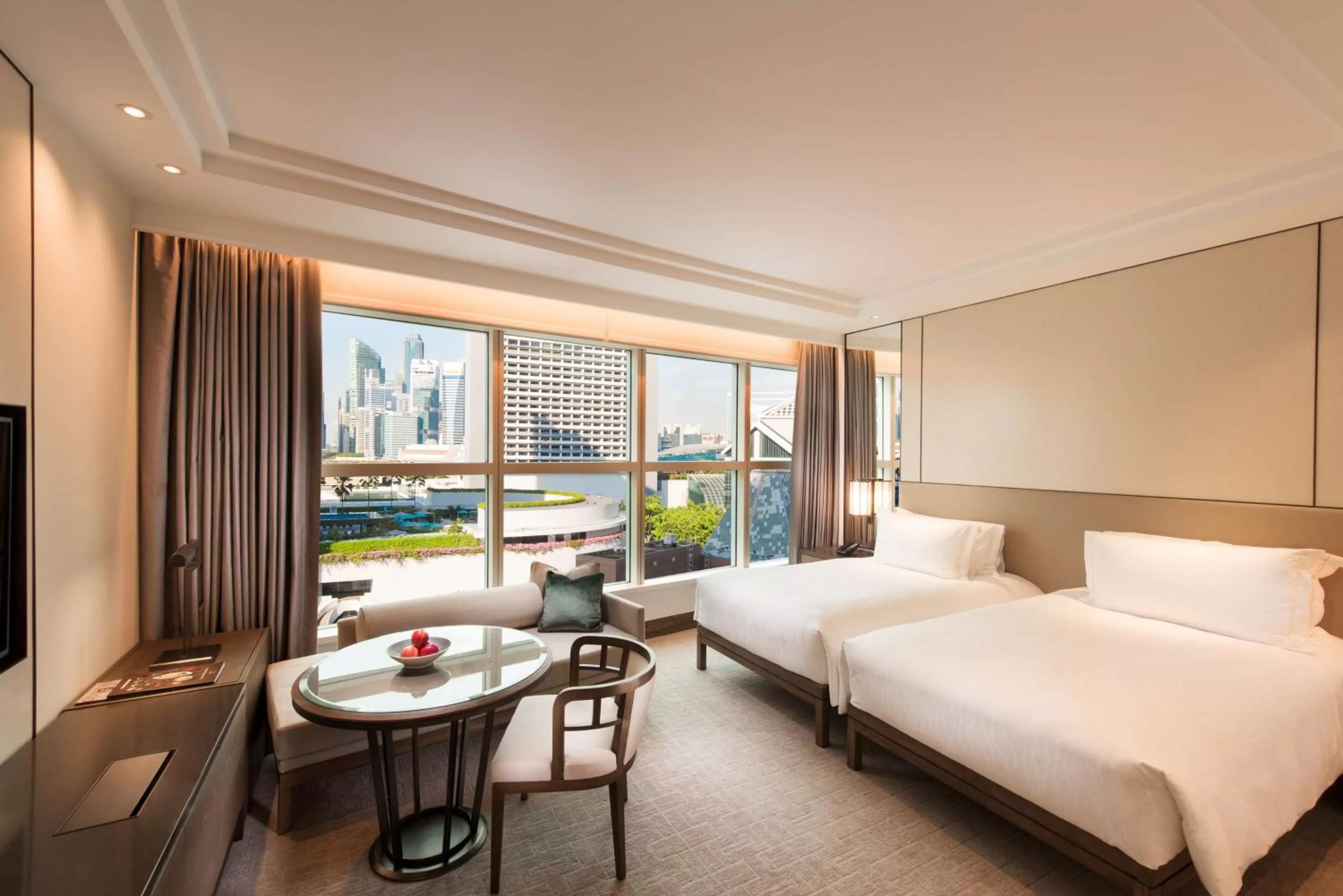 Bedroom, Bed in Conrad Centennial Singapore