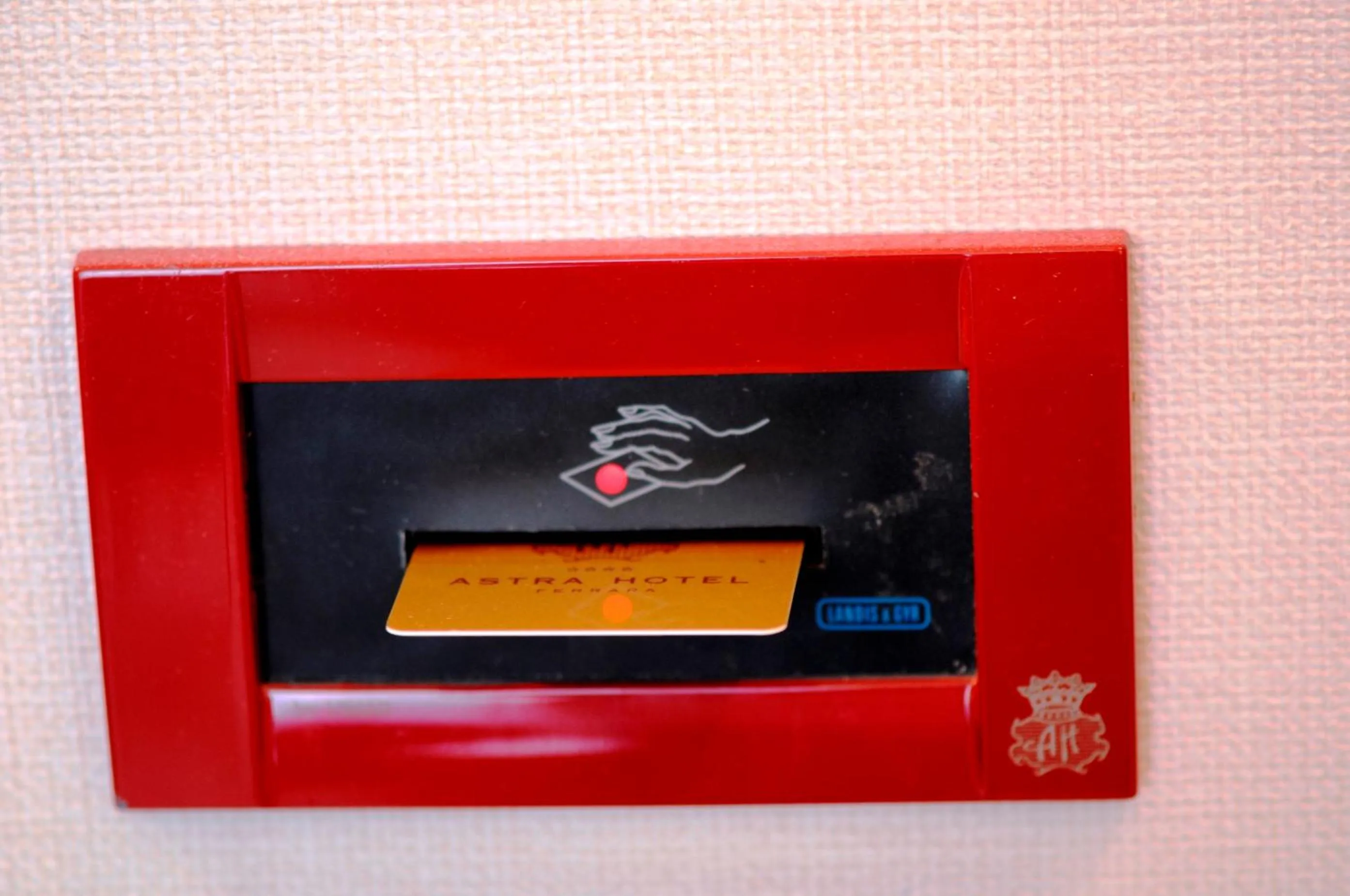 Decorative detail in Astra Hotel