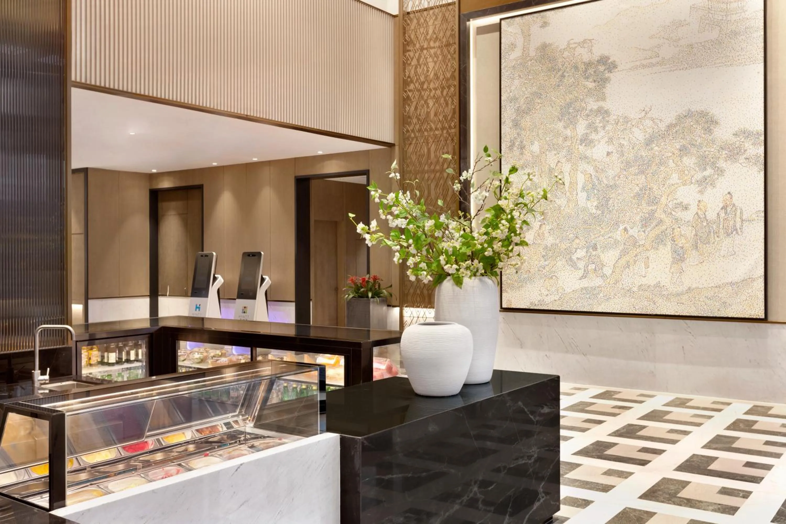 Lobby or reception in Hyatt Place Chengdu Pebble Walk