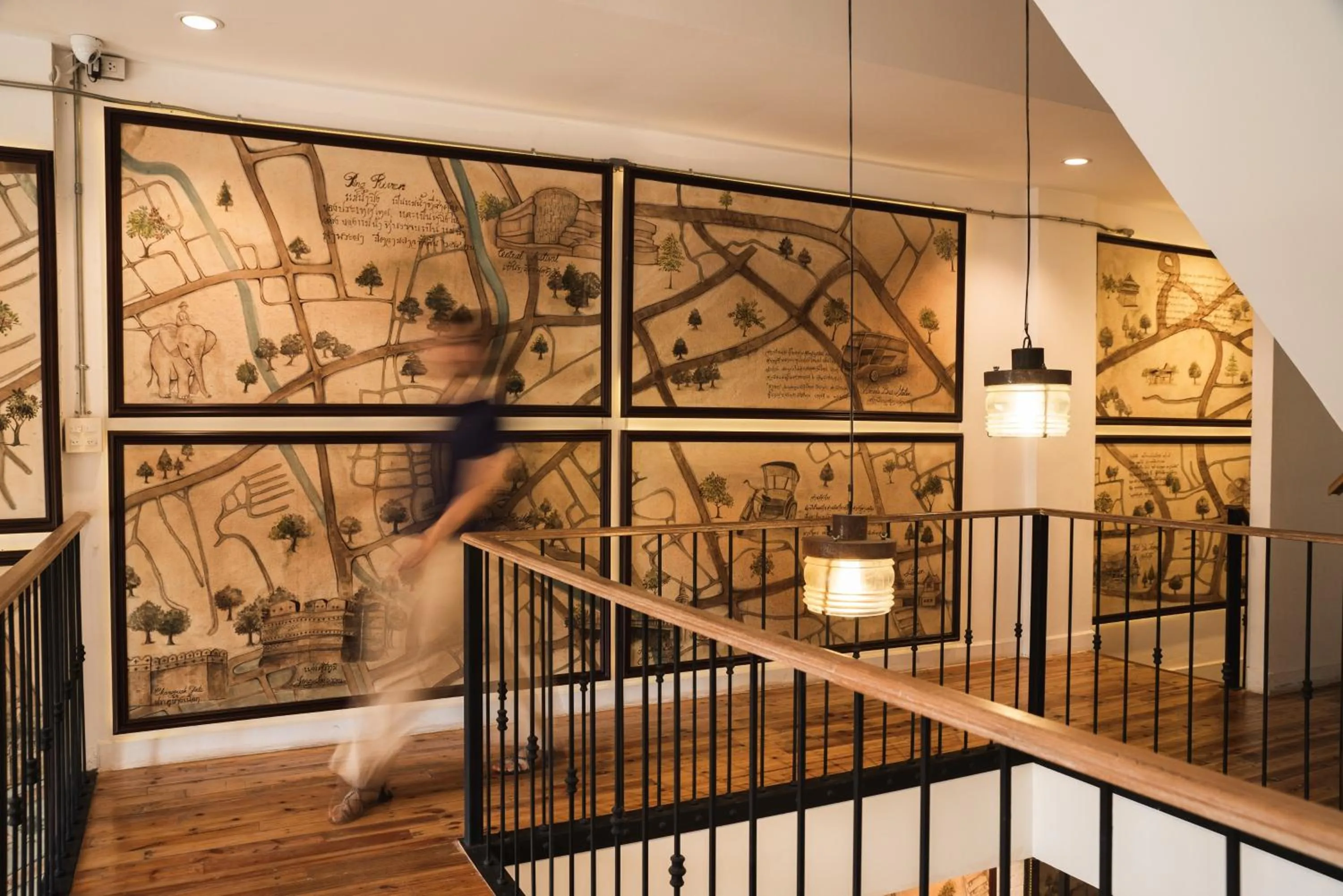 Decorative detail in Hotel Yayee