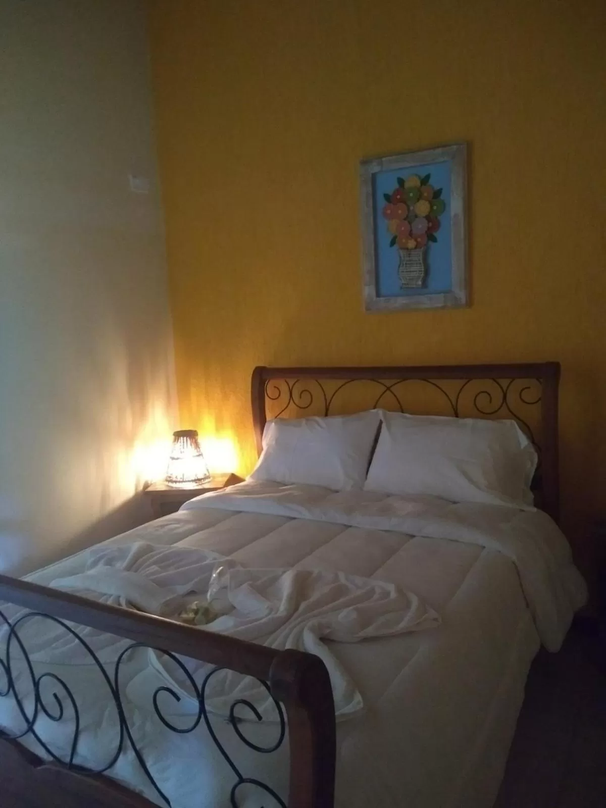 Bed in Pousada Solar da Serra