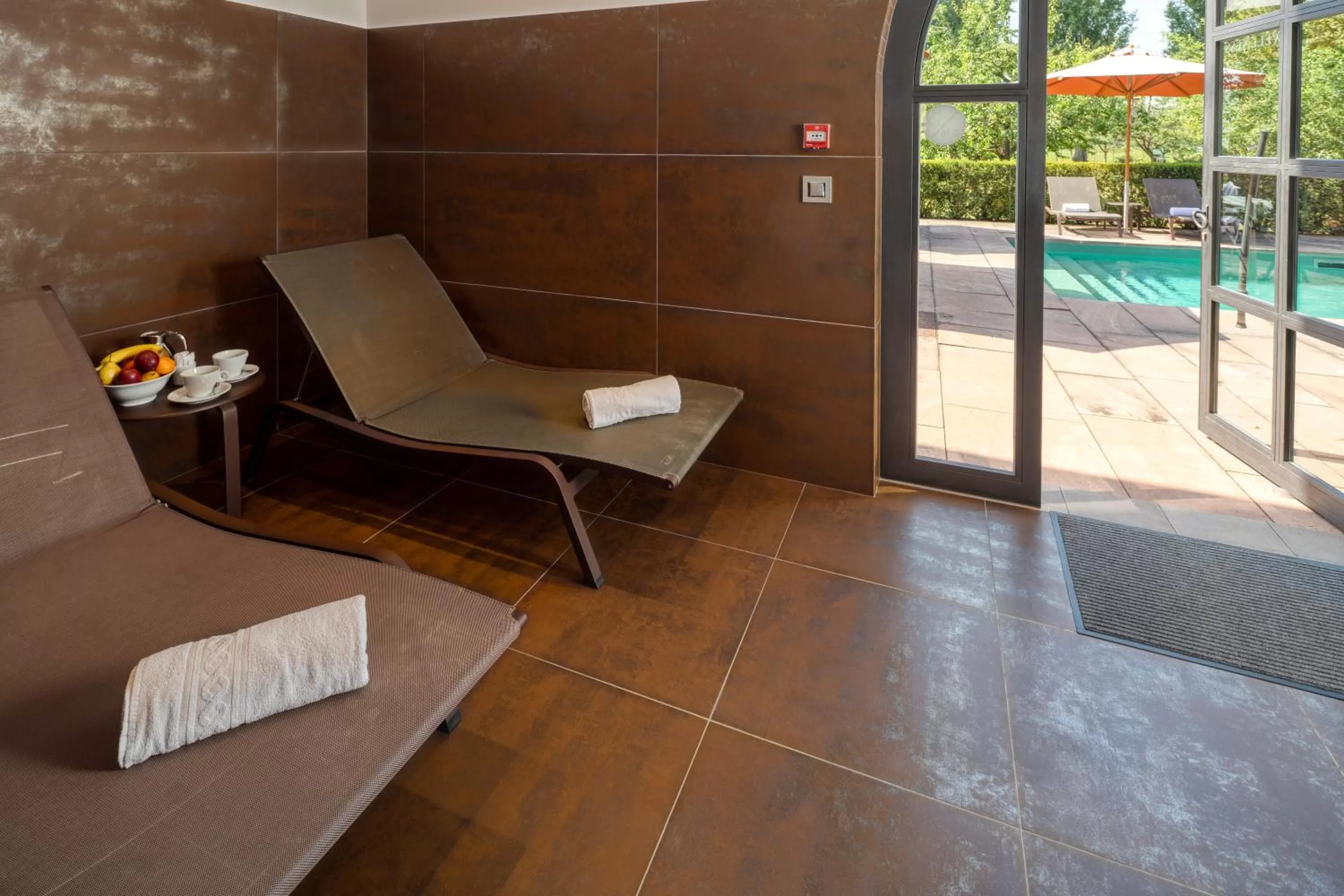 Spa and wellness centre/facilities, Pool View in Hotel Restaurant De l'Illwald