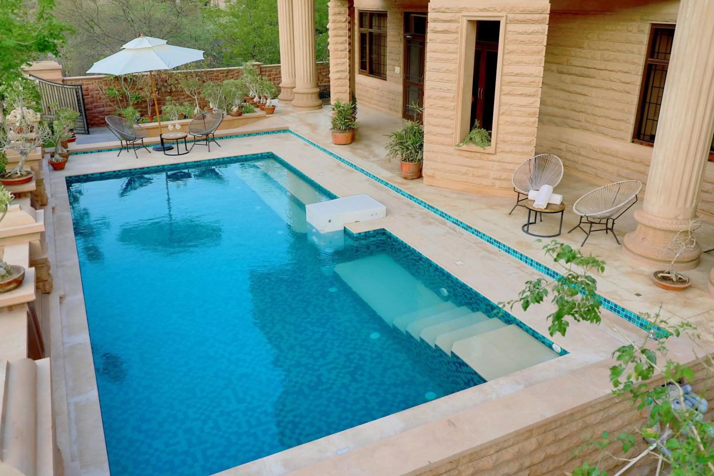 Swimming pool in The Almond Tree