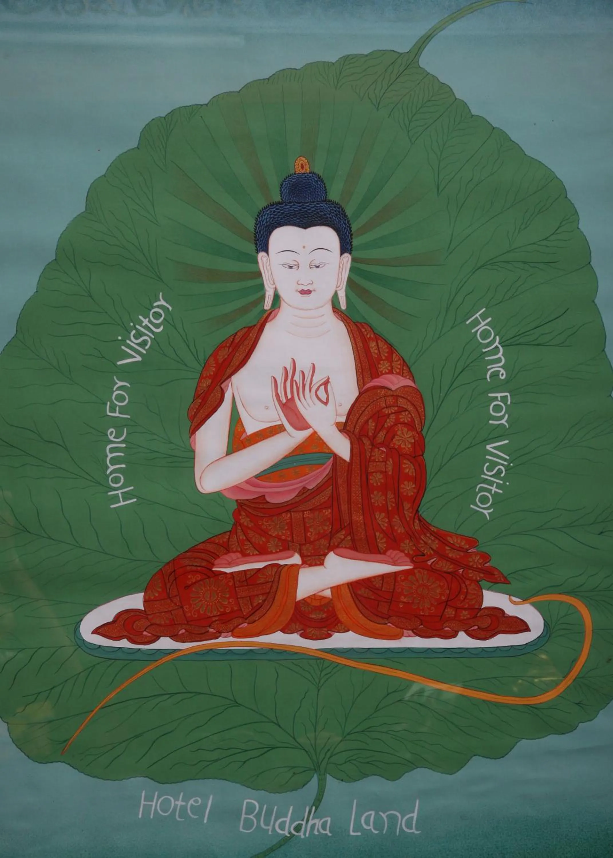 Decorative detail in Hotel Buddha Land