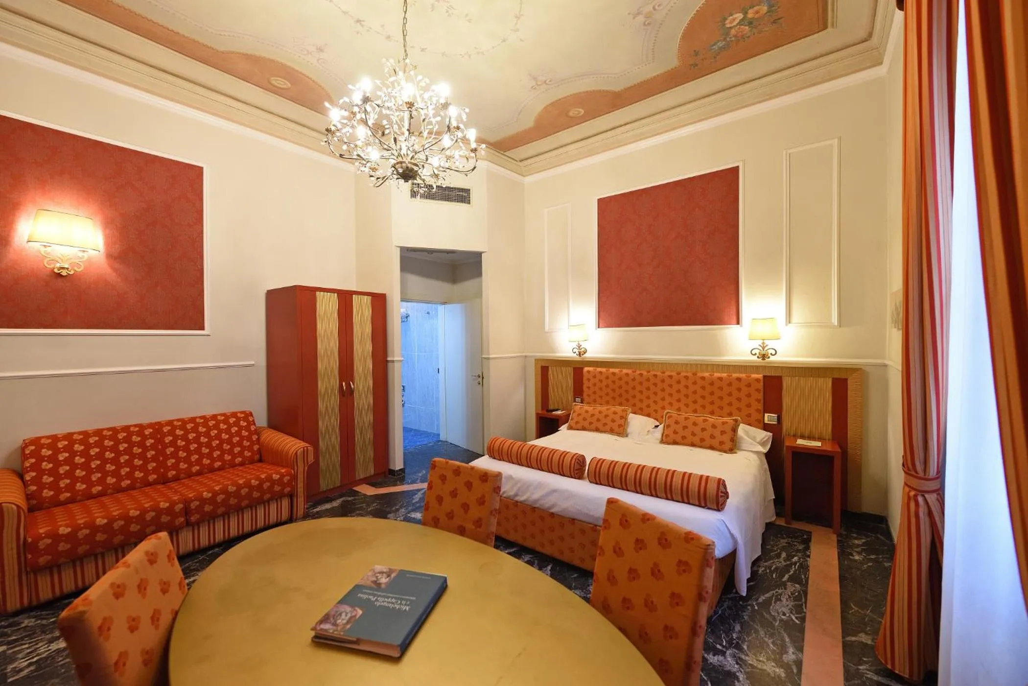 Seating area, Bed in Relais La Corte di Cloris