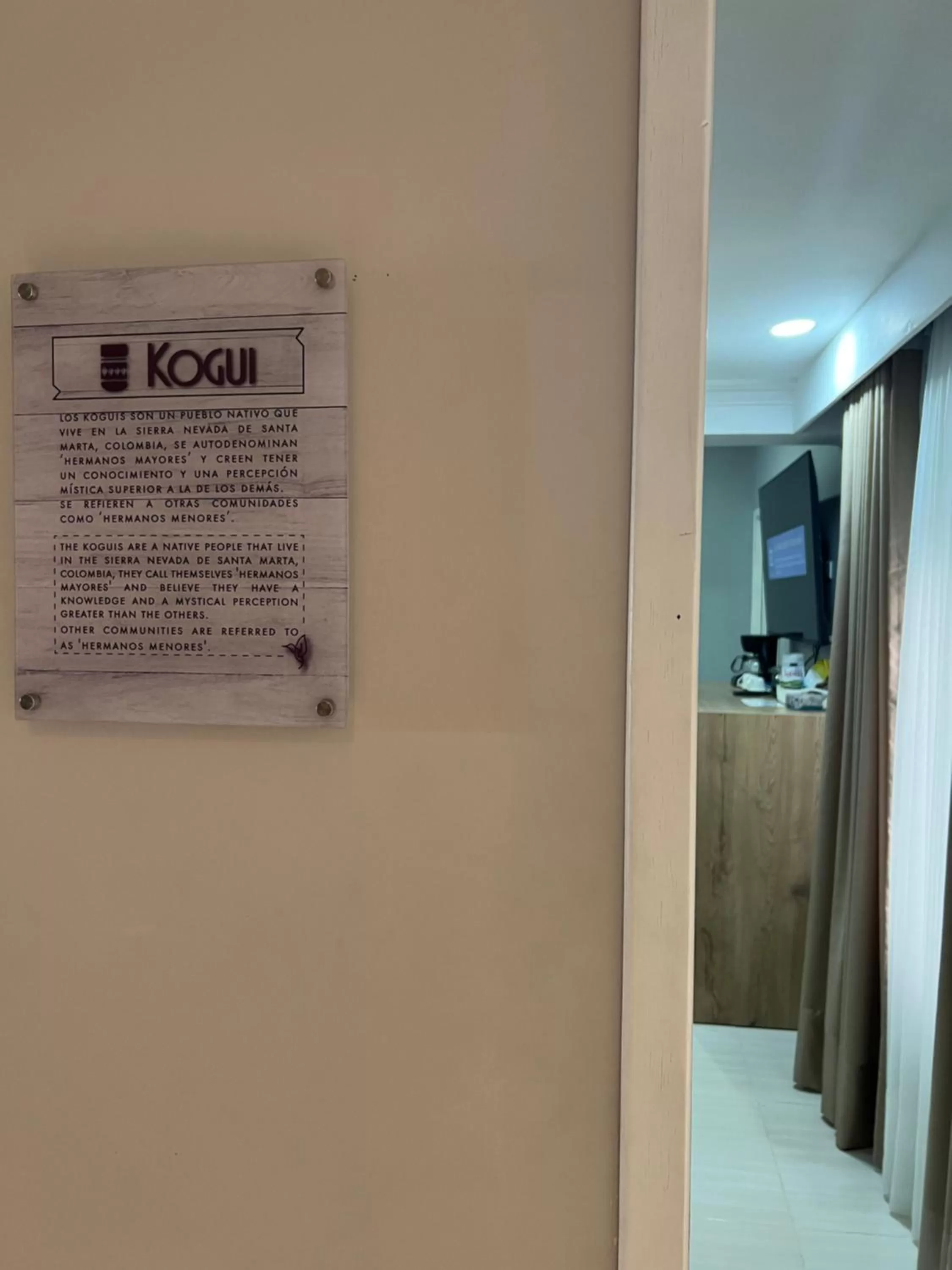 Logo/Certificate/Sign in Hotel Boutique CASA CHUNUU Santa Marta