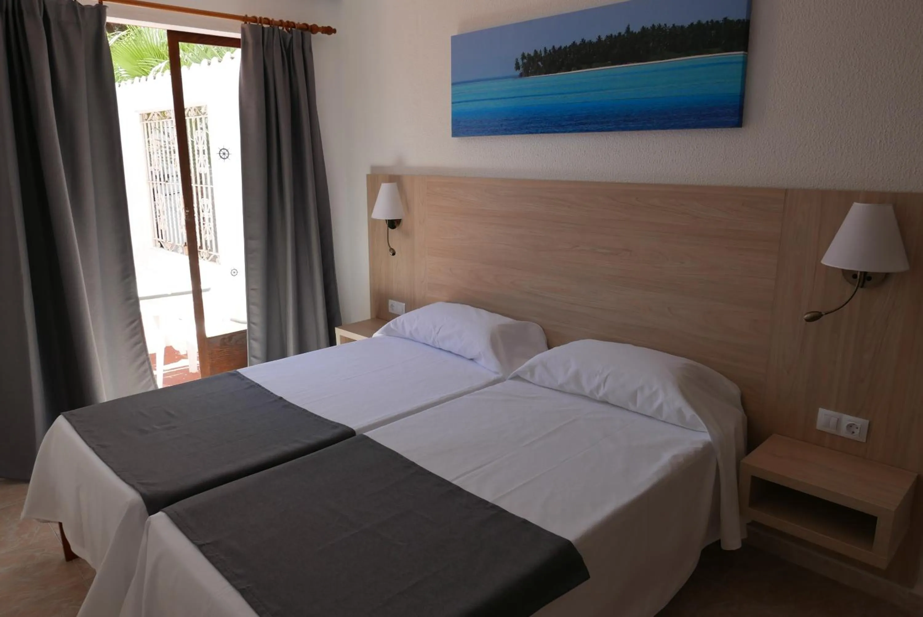 Bedroom, Bed in Hotel Antares