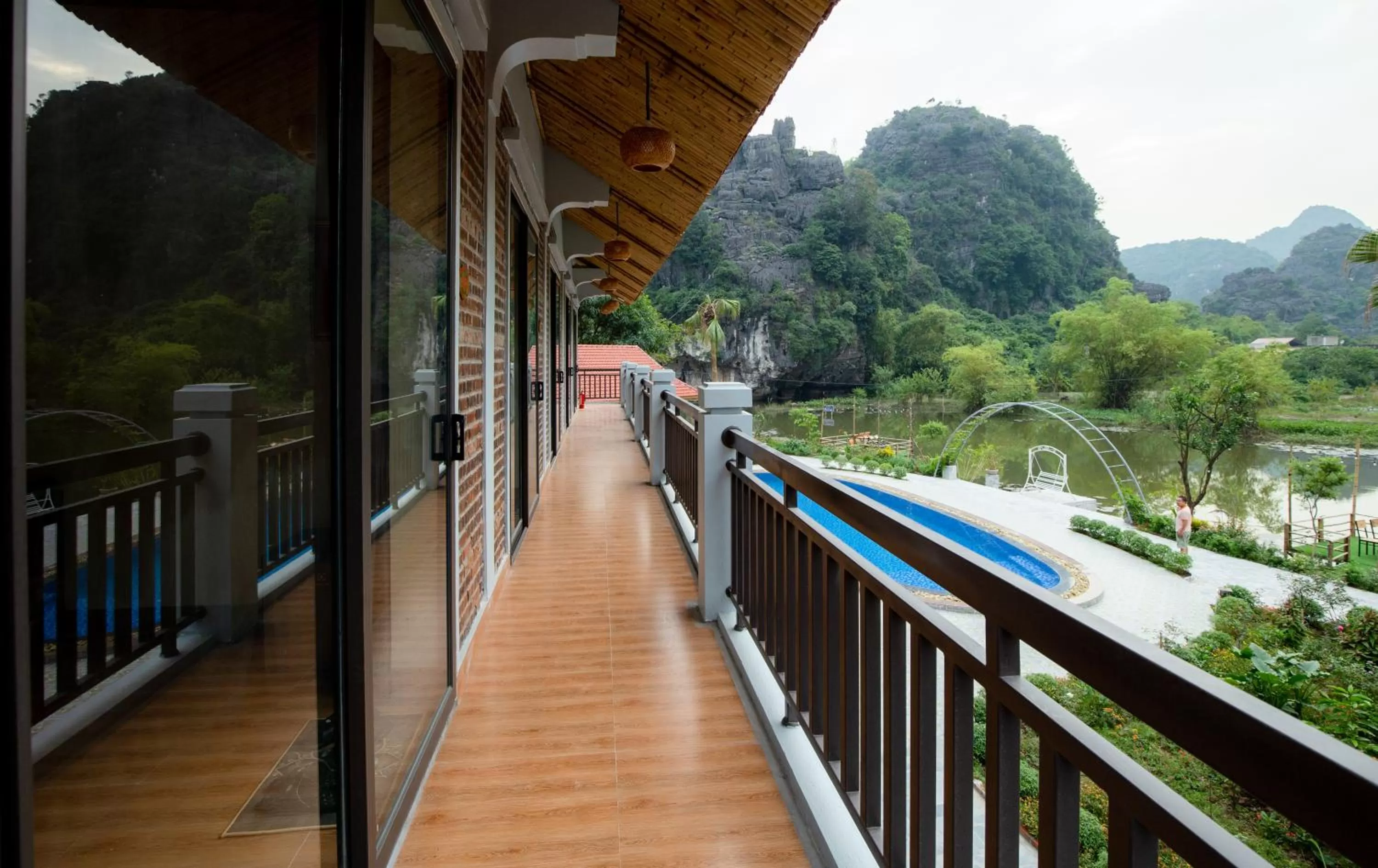Balcony/Terrace in HoangLong Riverside Homestay