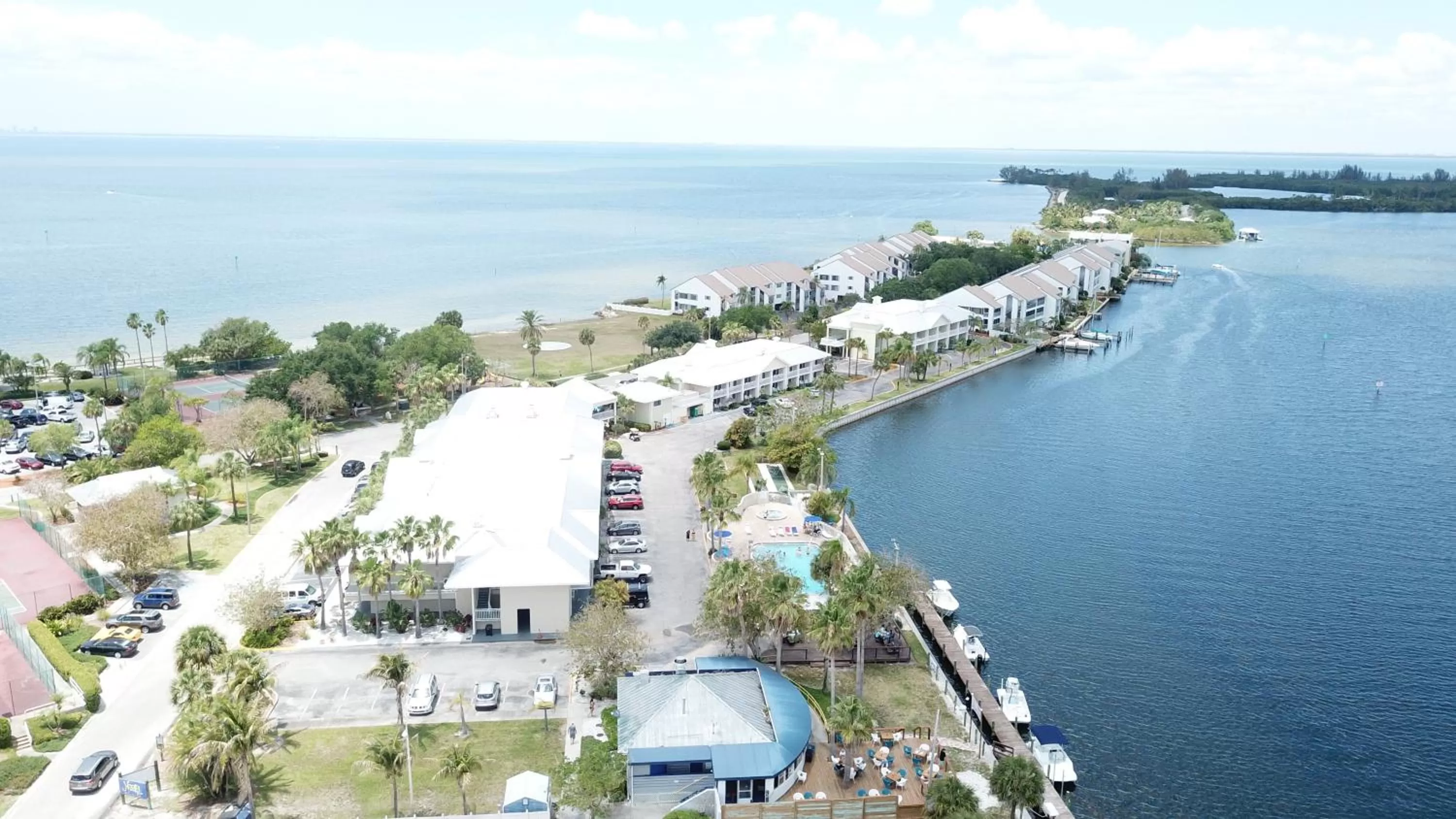 Property building in TAMPA BAY, BEACH step away, WIFI, FREE PARKING,POOLS, JACUZZI