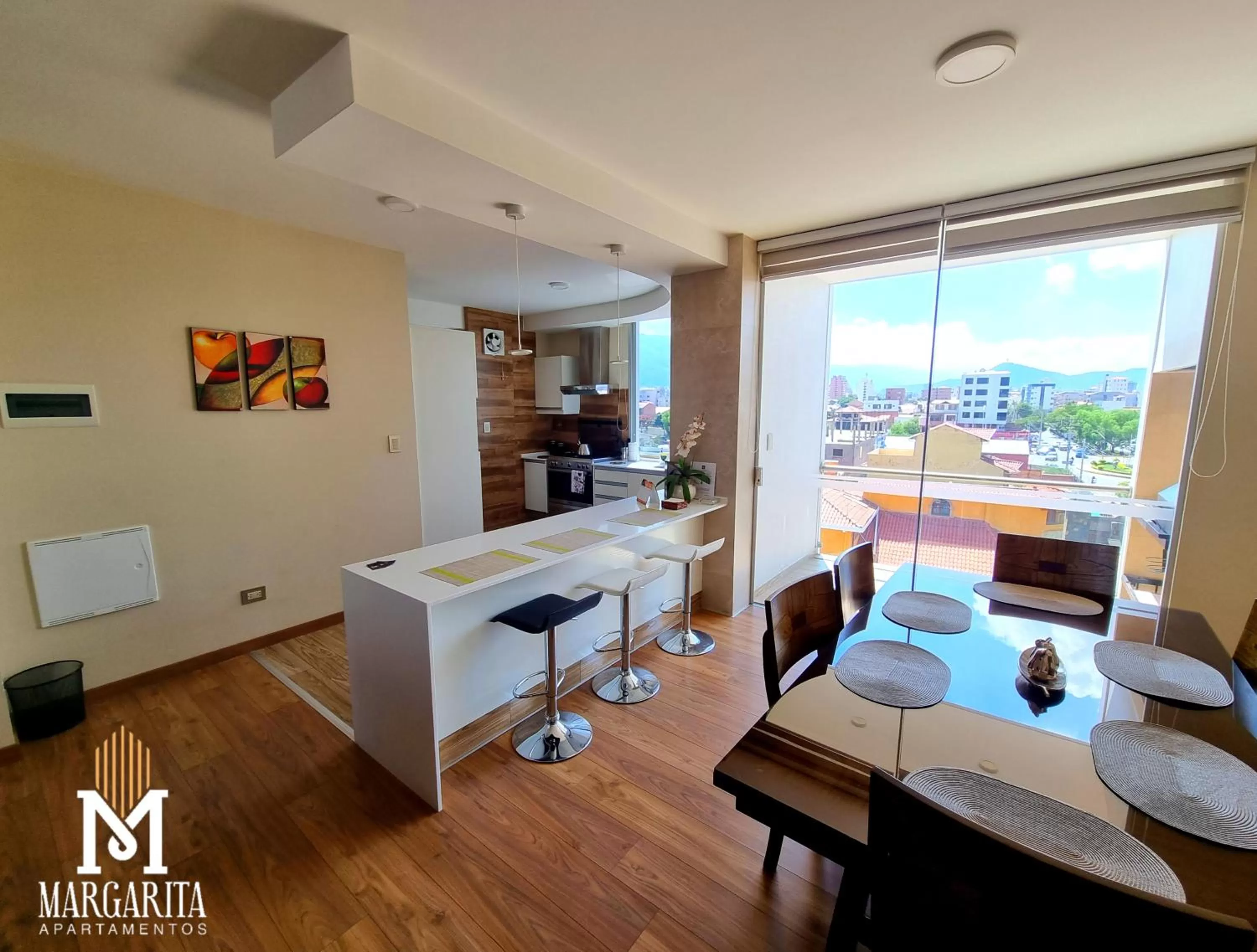 Dining area in Margarita Apartamentos