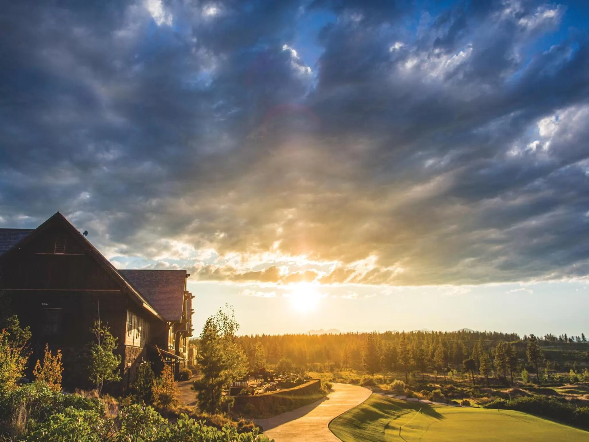 Golfcourse in Tetherow Hotel