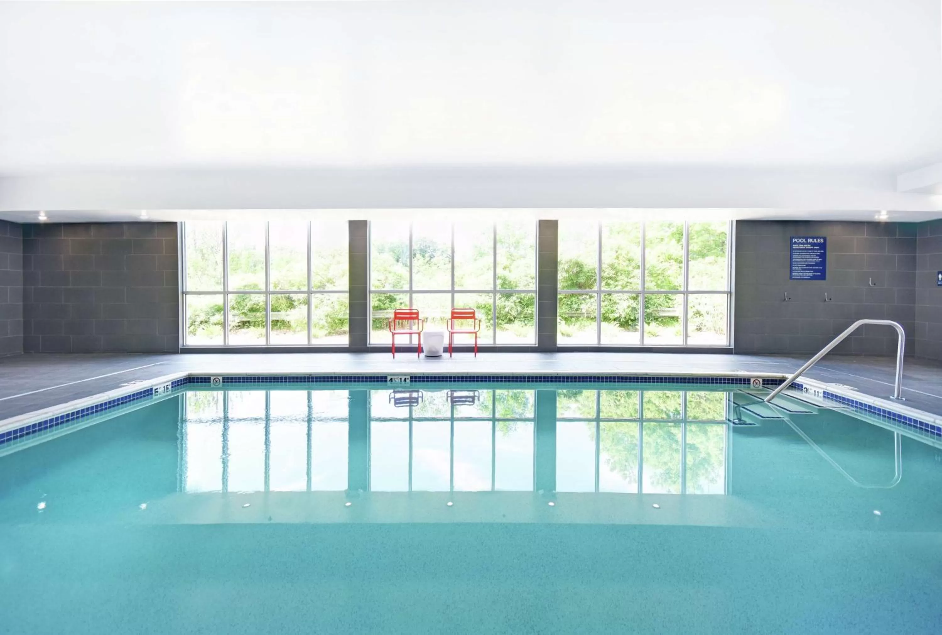 Pool view in Tru By Hilton Grand Rapids Airport