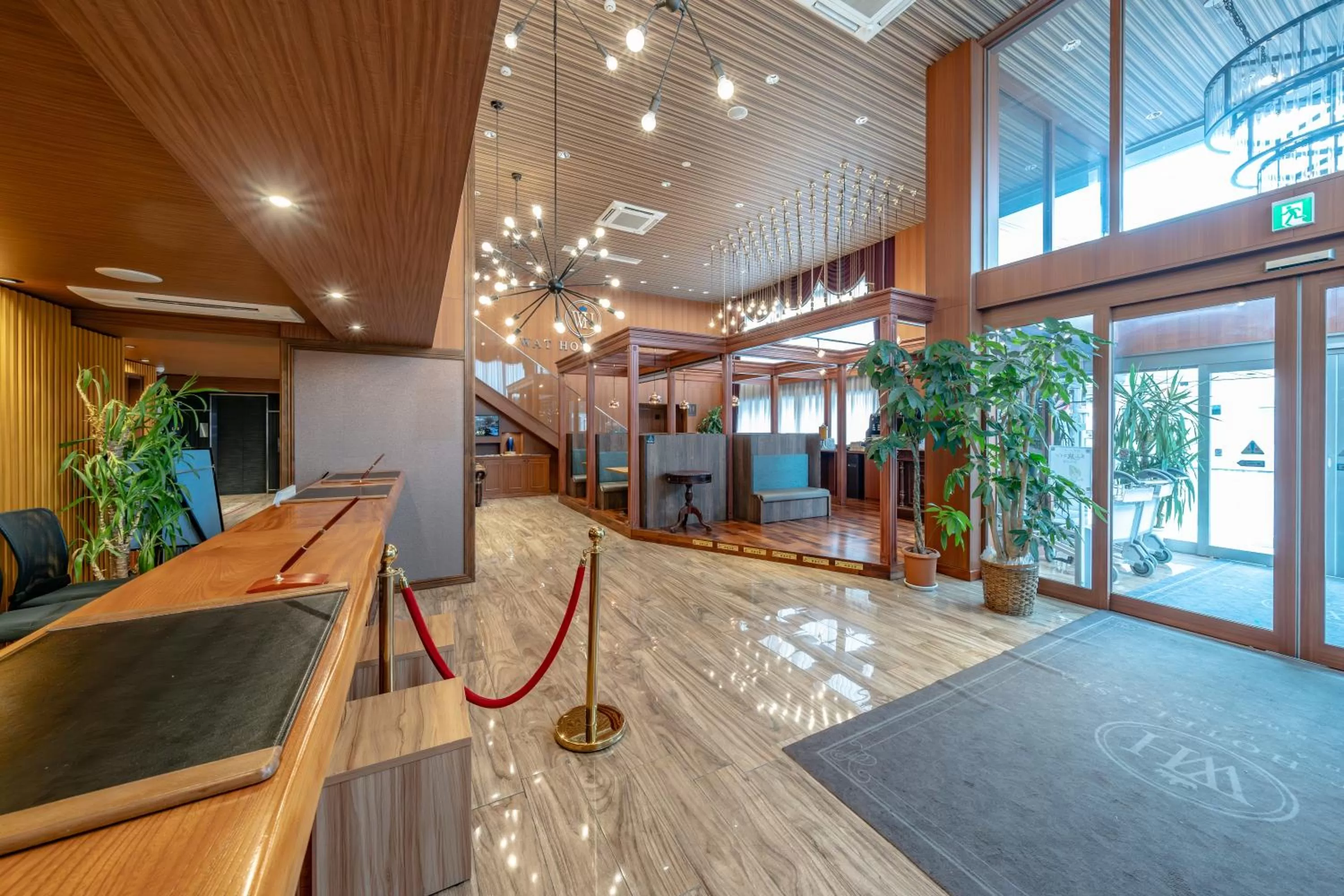 Lobby or reception in Wat Hotel & Spa Hida Takayama
