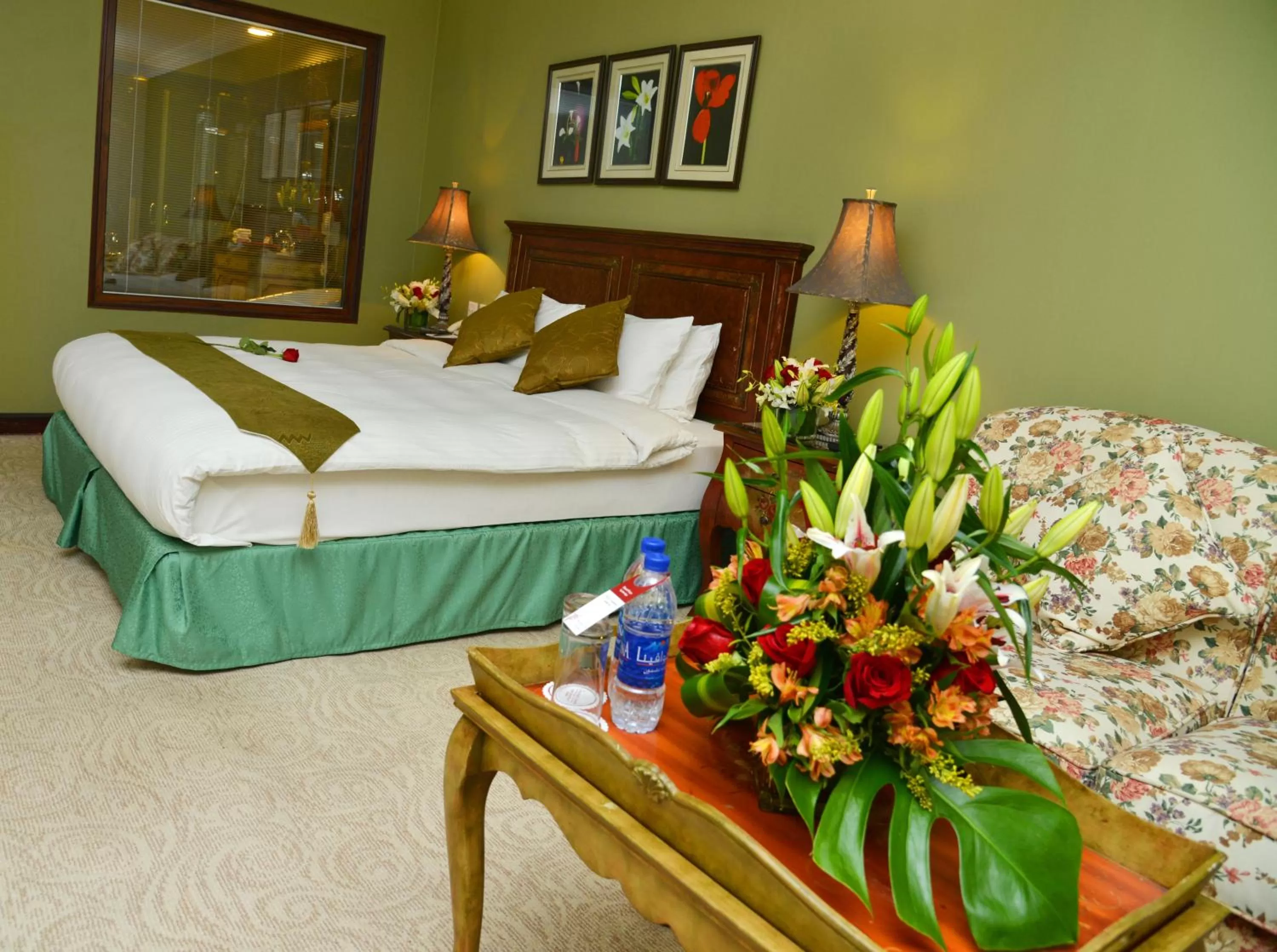 Bedroom, Bed in The Convention Center & Royal Suites Hotel