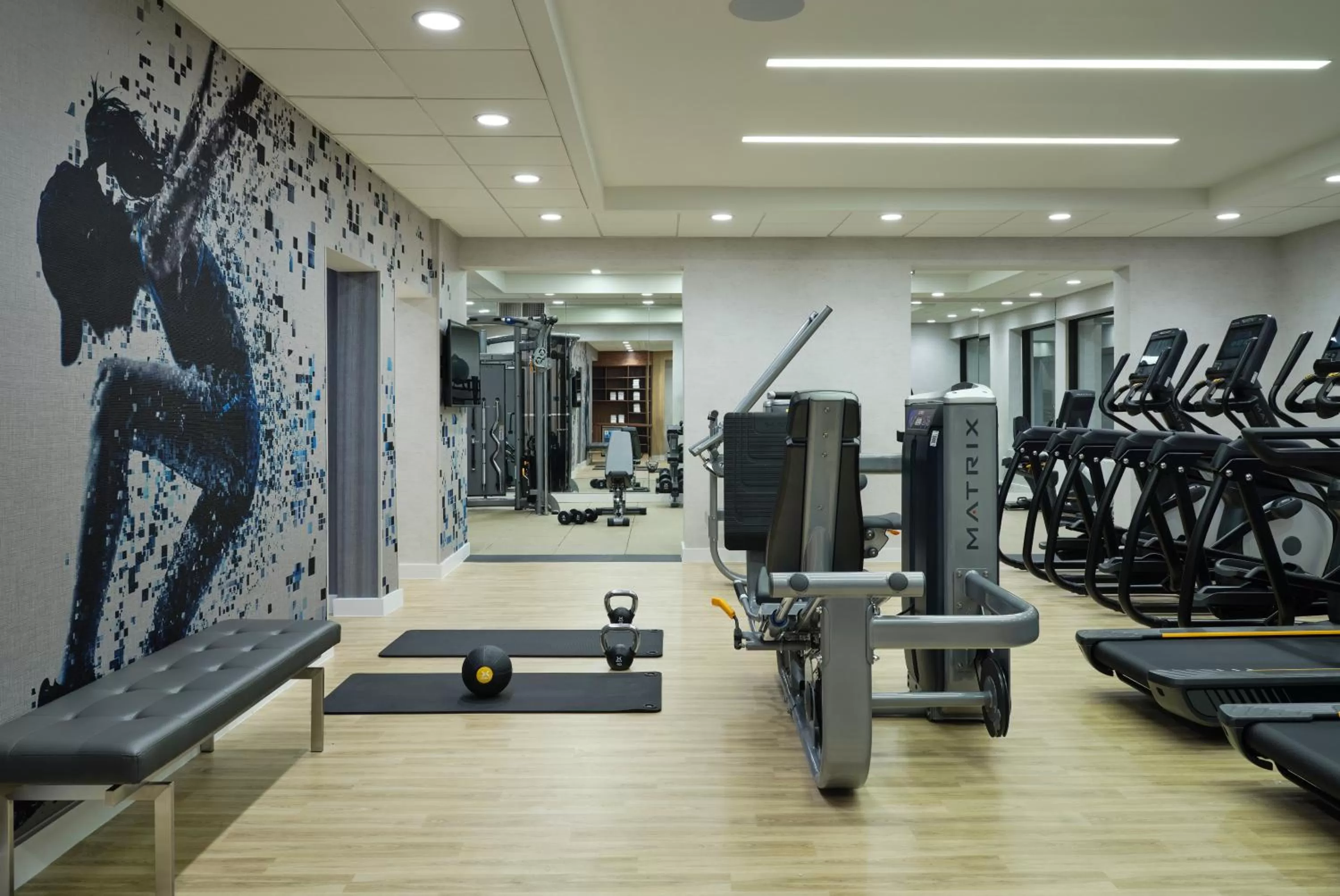Fitness centre/facilities in Sheraton Grand Rapids Airport Hotel